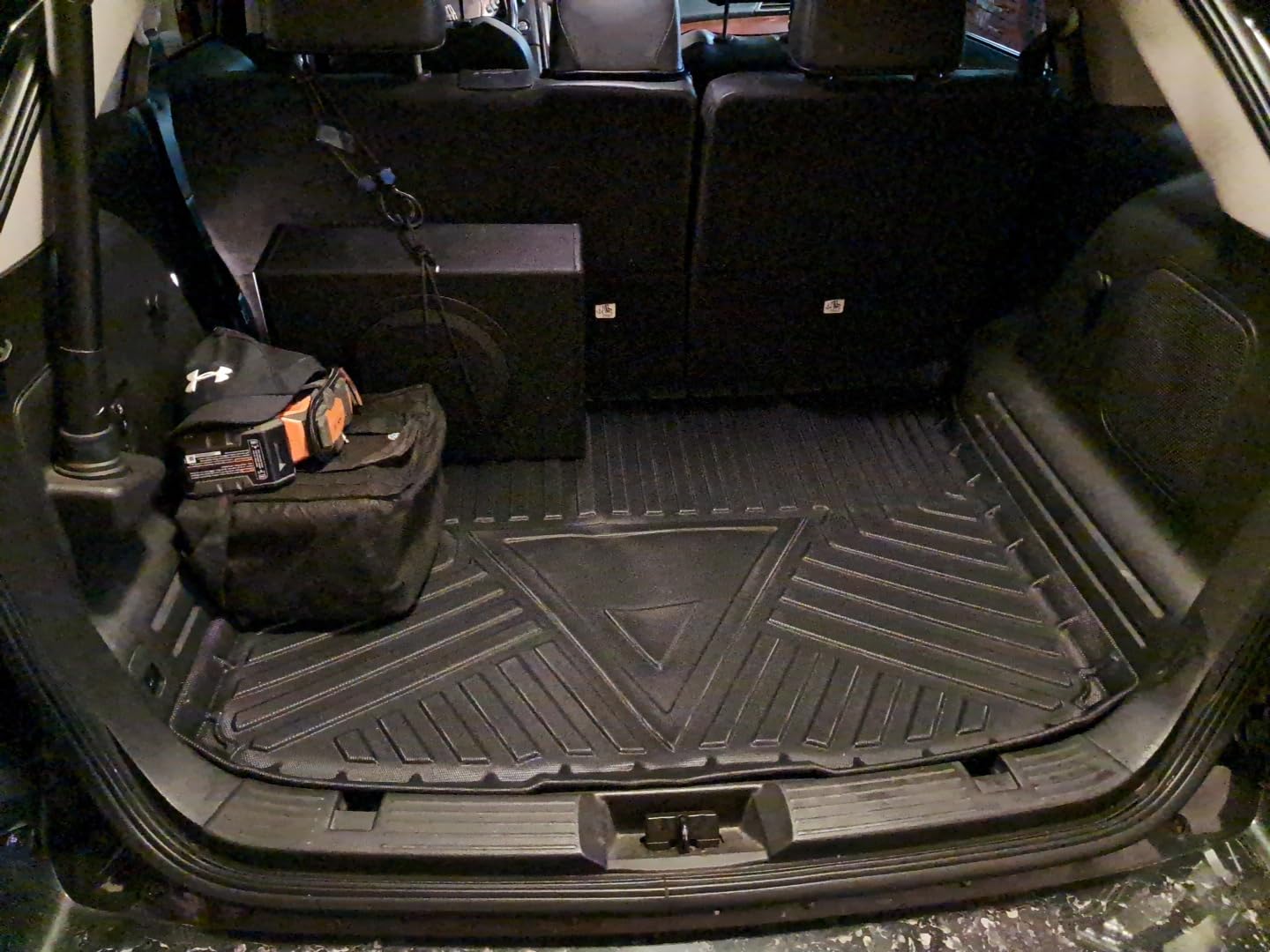 Cargo Mat for Nissan Rogue S | SV | SL 2021-2025 2026 (No Sport Model, Not for 2026 Rogue PHEV) Cargo Liner TPE All Weather Trunk Mat for Nissan Rogue Accessories customer photo 1