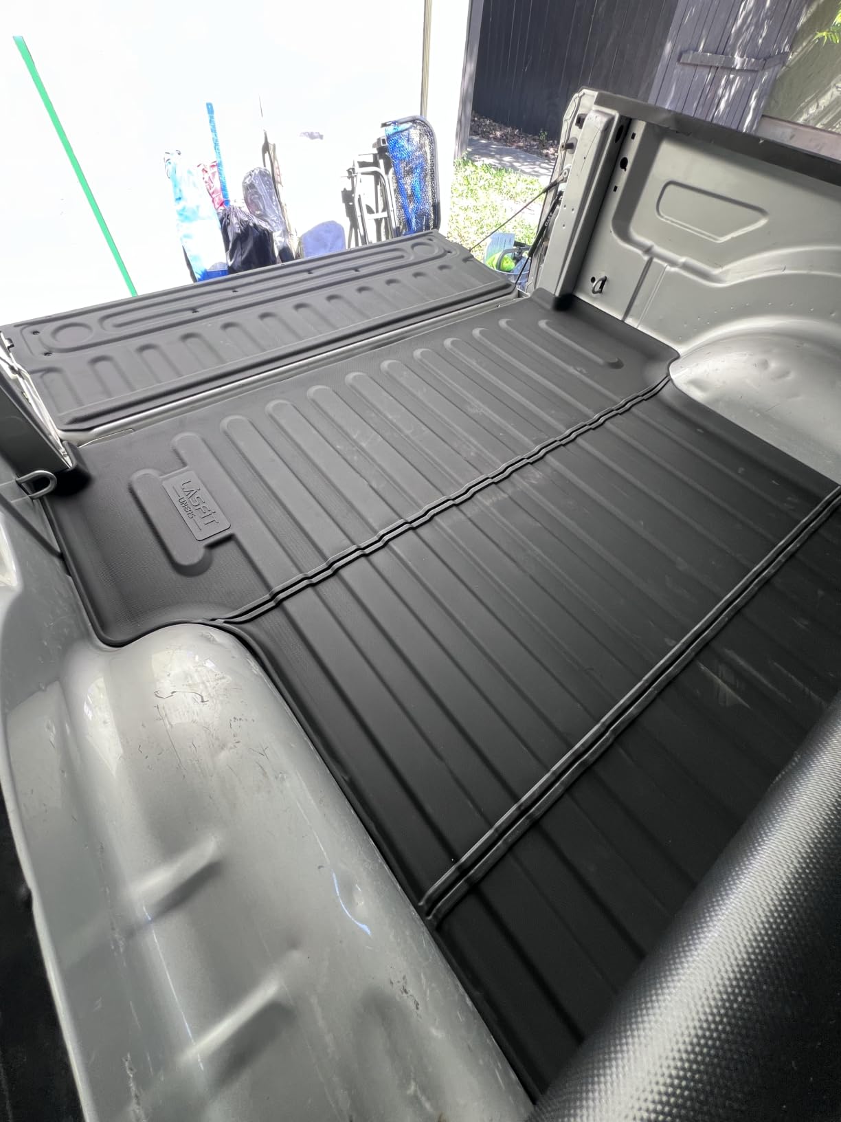 LASFIT Truck Bed Mat for Nissan Titan 2017-2024 & Titan XD 2016-2024 5.6FT customer photo 2