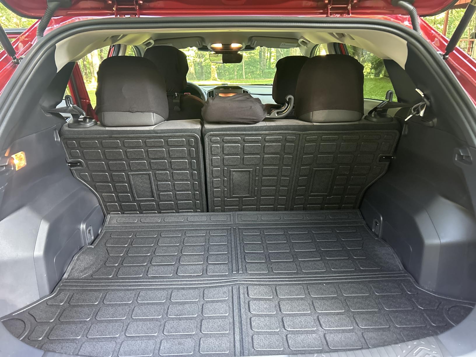 powoq Cargo Mat & Backrest Mat Compatible with 2024-2026 Subaru Crosstrek customer photo 1