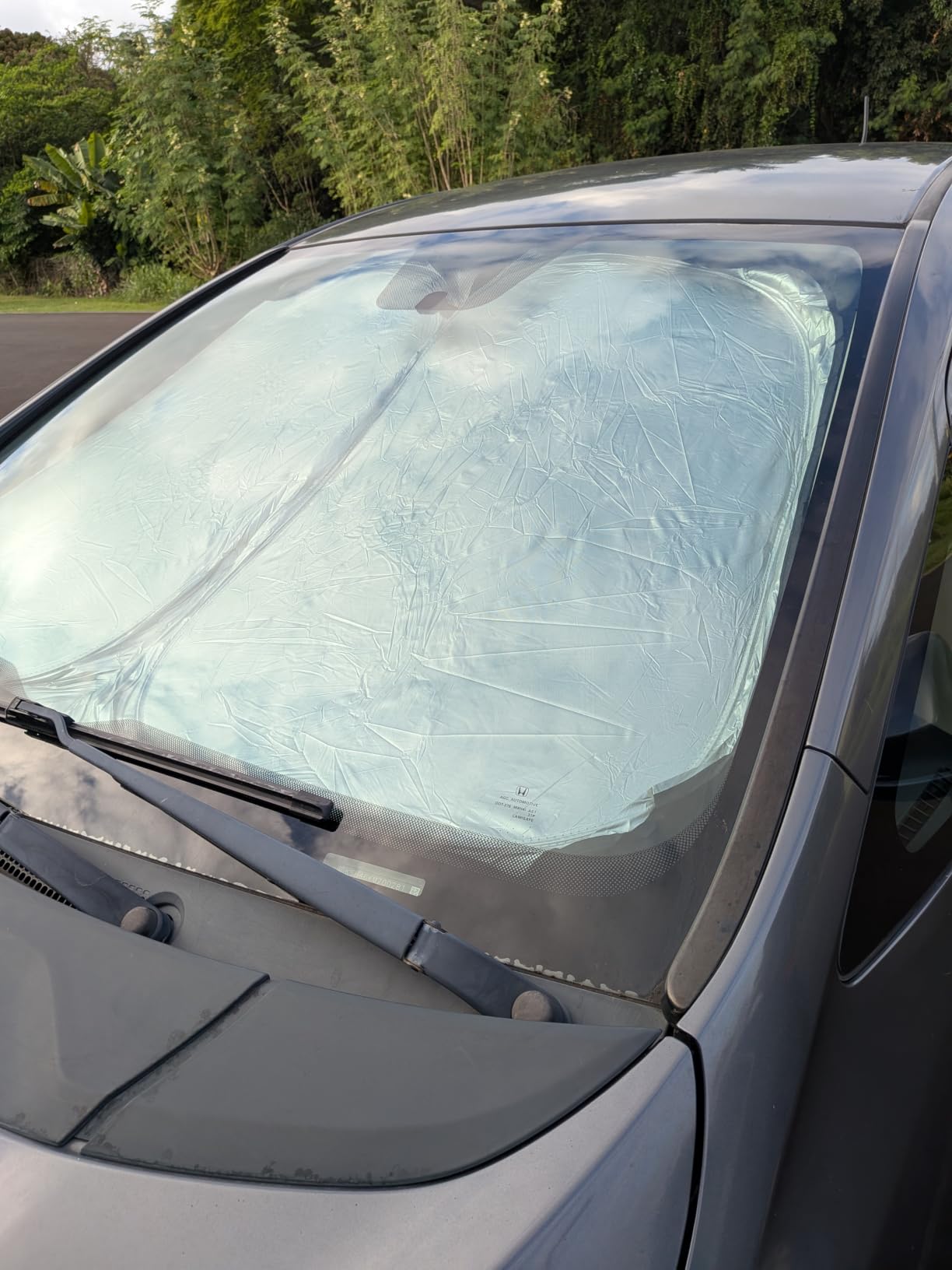 Windshield Sun Shade for 2018-2024 2025 2026 Audi Q5 Accessories customer photo 2