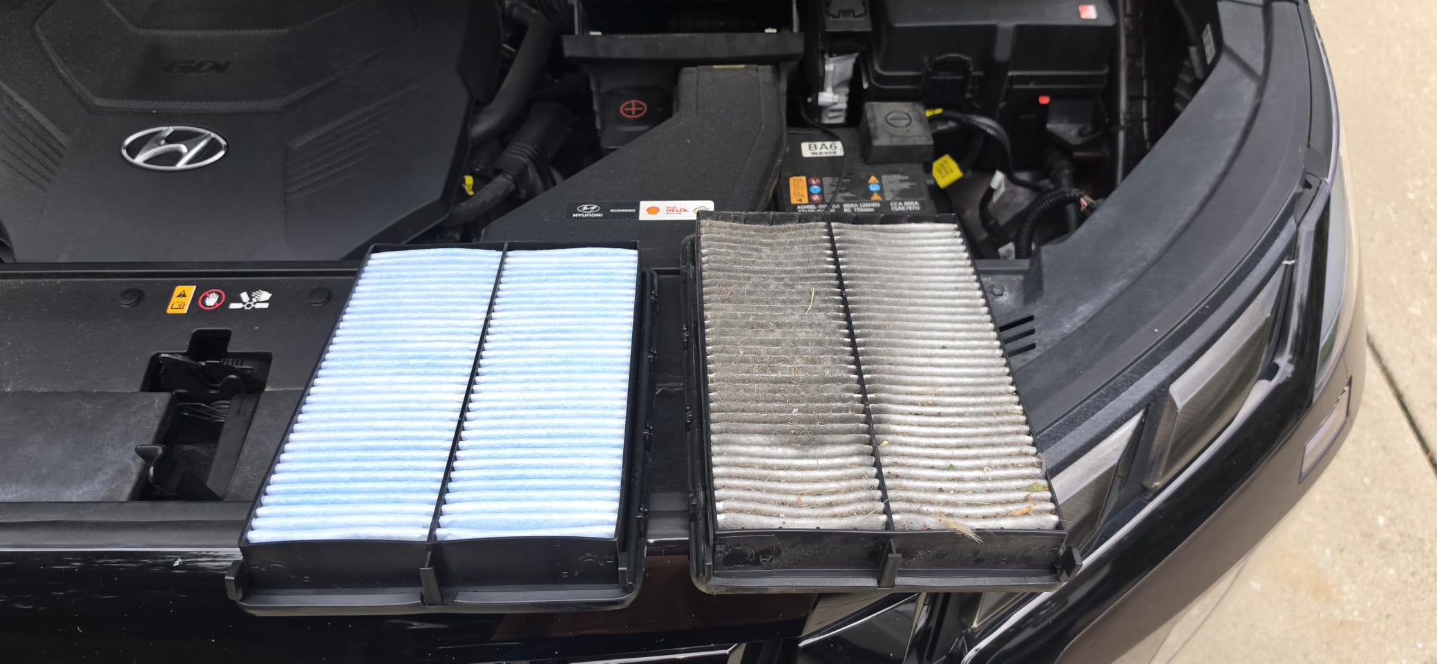 Cabin & Engine Air Filter Combo for Hyundai Palisade 2020-2026 customer photo 1