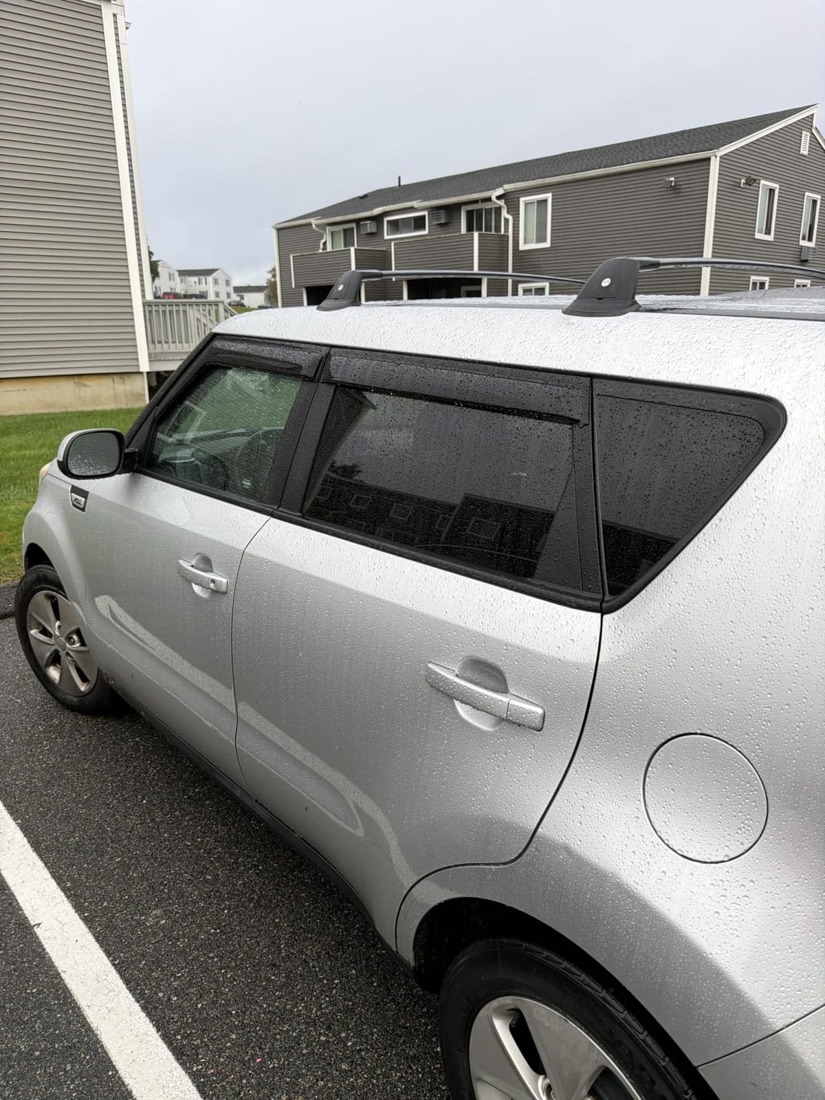 Window Visors Rain Guards for 2018-2024 Nissan Kicks customer photo 1