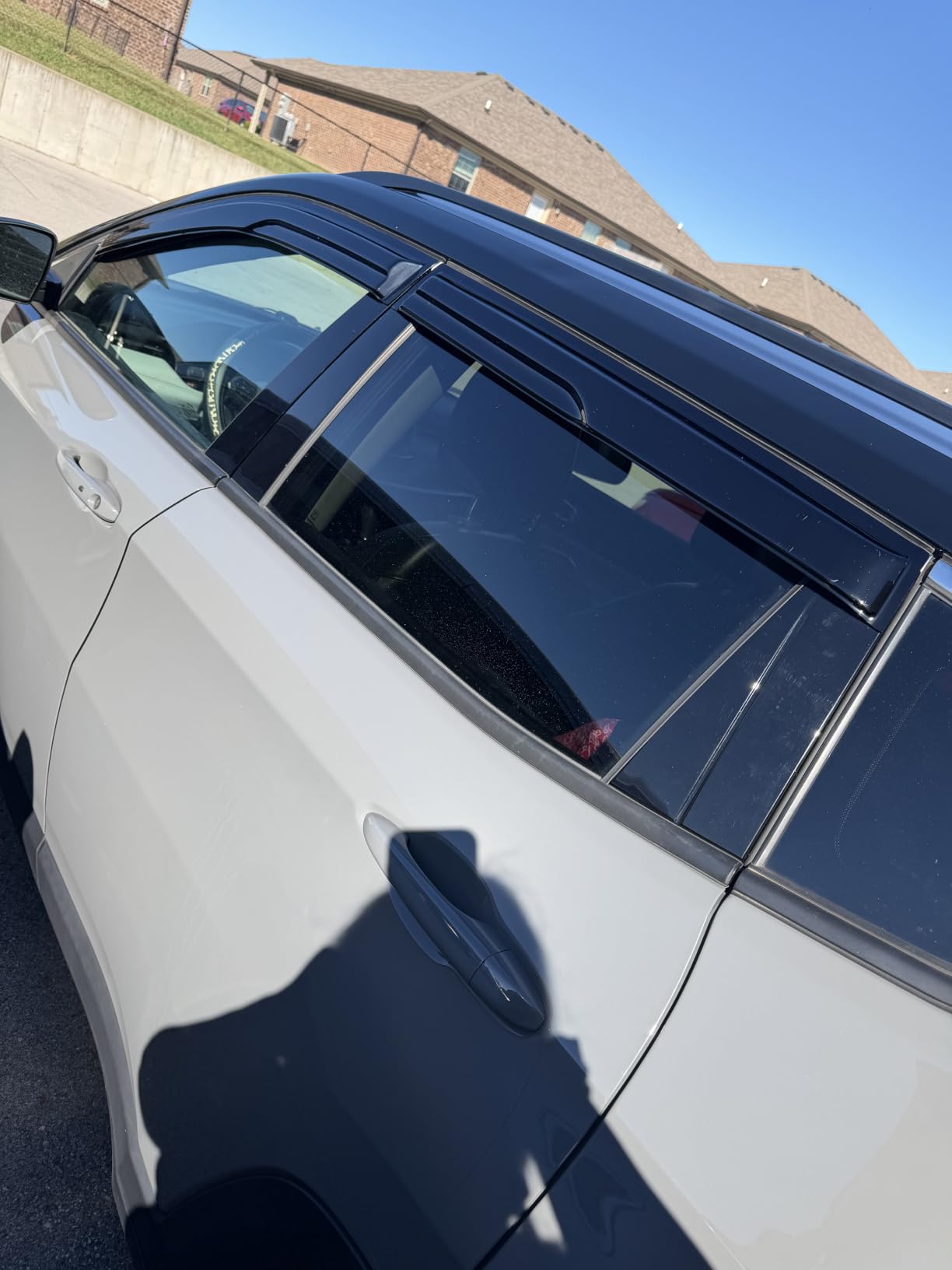 Window Visors Rain Guards for 2018-2024 Nissan Kicks customer photo 2