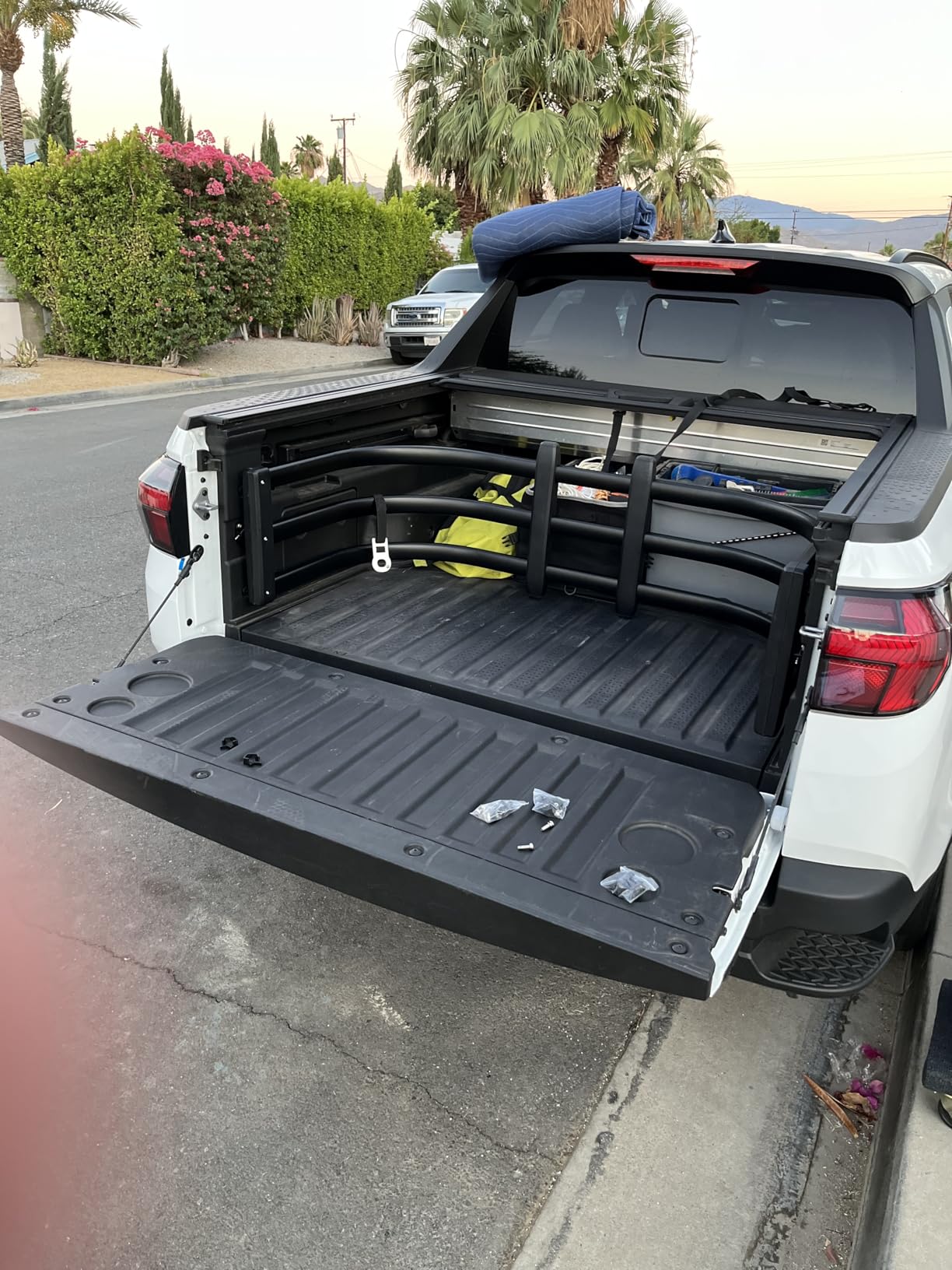Honda Ridgeline Non-Drill Truck Bed Extender for 2006-2026, Direct Bolt on Threaded Holes 21 Inch Flipping in & Out Tailgate Extension customer photo 2