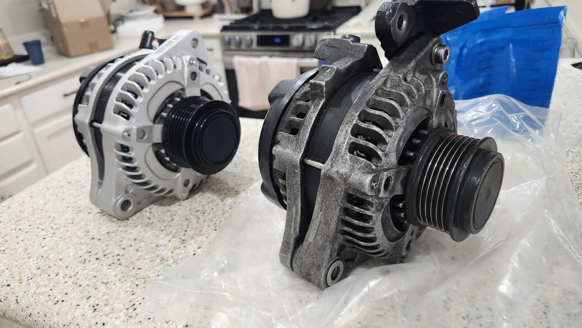 SCITOO Alternator Compatible with 6.4L for Ford Diesel Truck 2008-2010 customer photo 2
