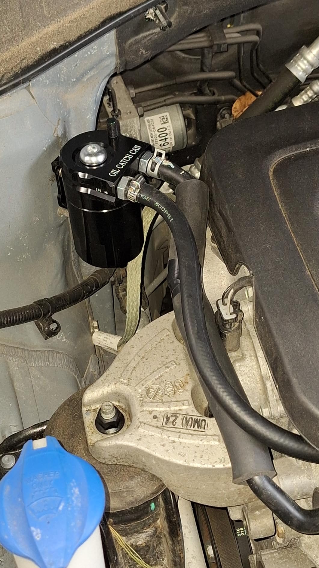 Oil Catch Can, 300ml Catch Can Tank Kit, Coolant Reservoir Tank customer photo 2