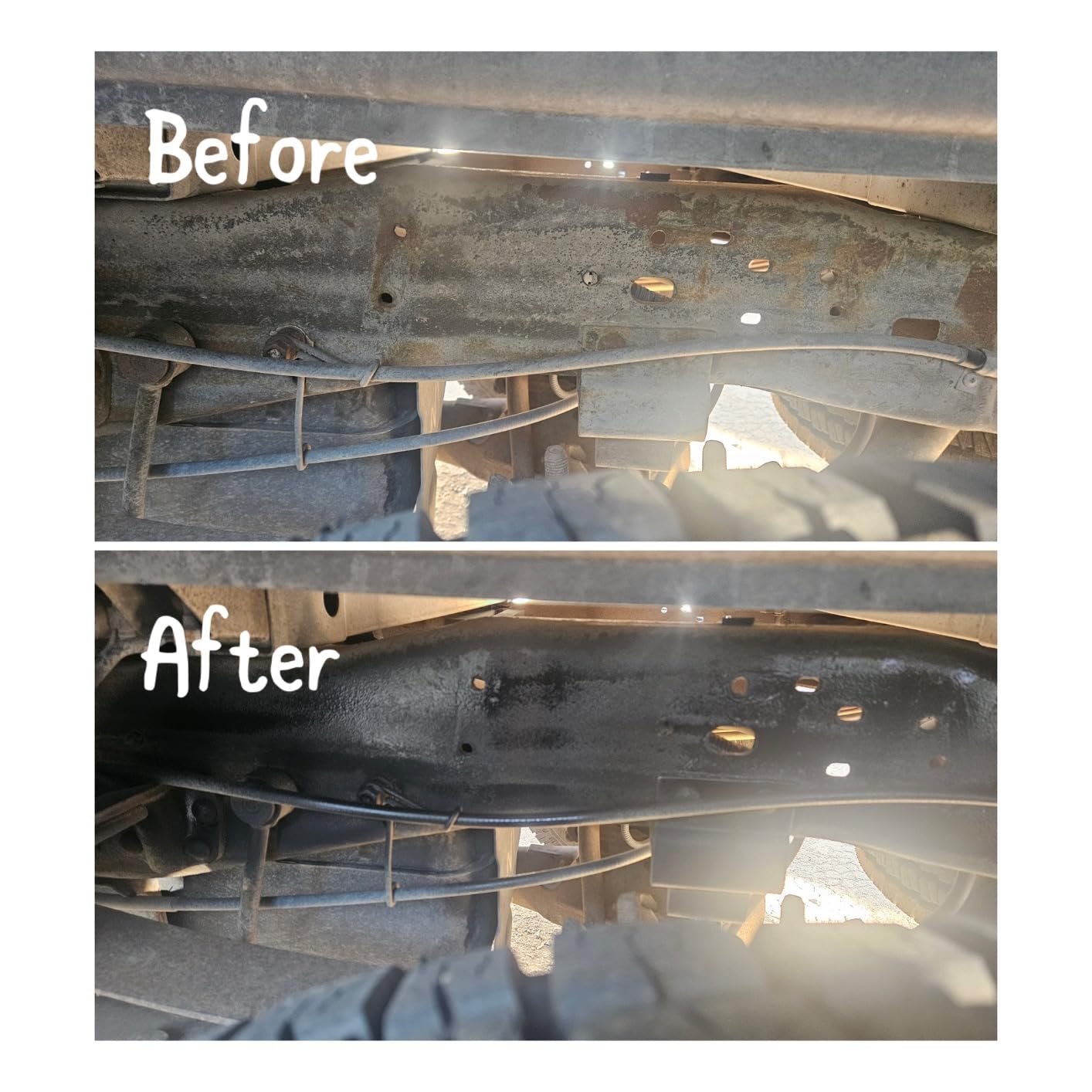 U-POL Undercoating Spray, Black customer photo 2