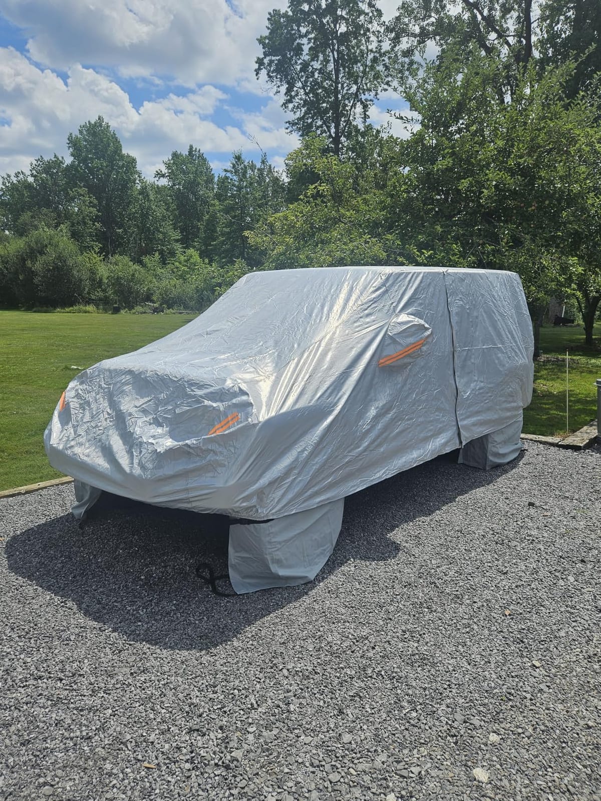 Kayme 6 Layers Waterproof Car Cover for Hyundai Elantra 2006-2026 customer photo 2