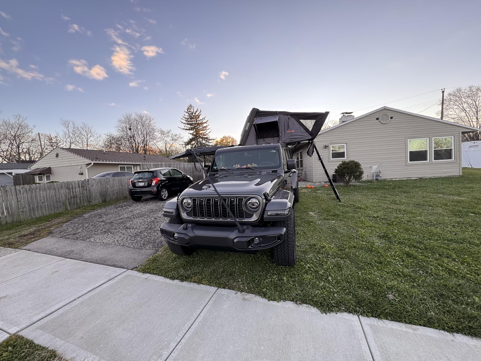 Sanhima 270 Awning Free Standing, 129.2 sq.ft Driver Side Vehicle Awning customer photo 2