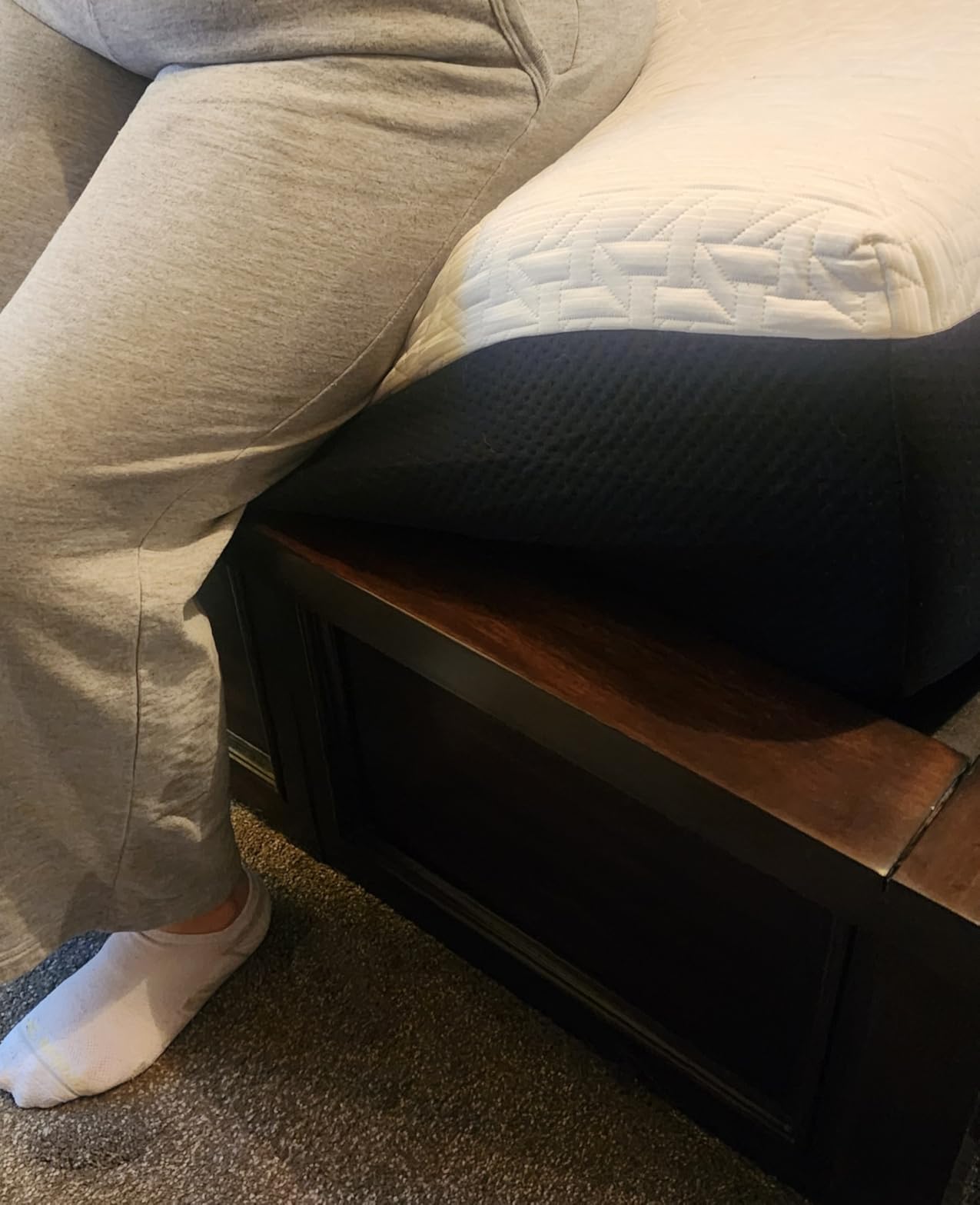 Nectar 12” Memory Foam Mattress, Queen, Medium Firm, 1-Year Trial | Contouring Memory Foam, Cooling Top Layer, Back Pain & Pressure Relief, Mattress in a Box, 365-Night Trial & Forever Warranty customer photo 2