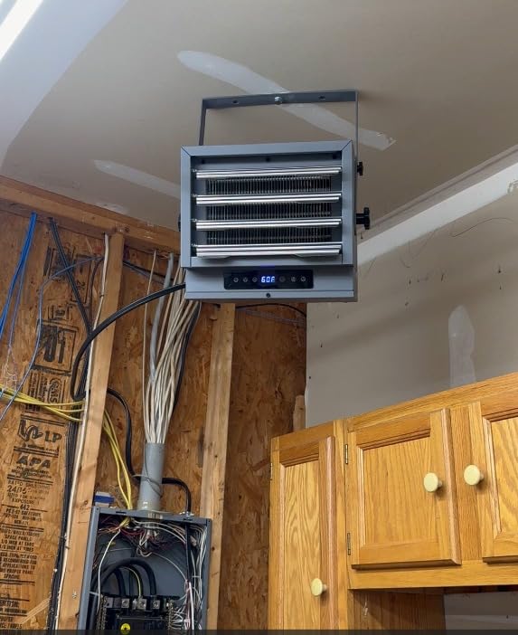 InoKraft 7500W Electric Garage Heater, 240V Ceiling-Mount, Hardwired customer photo 1