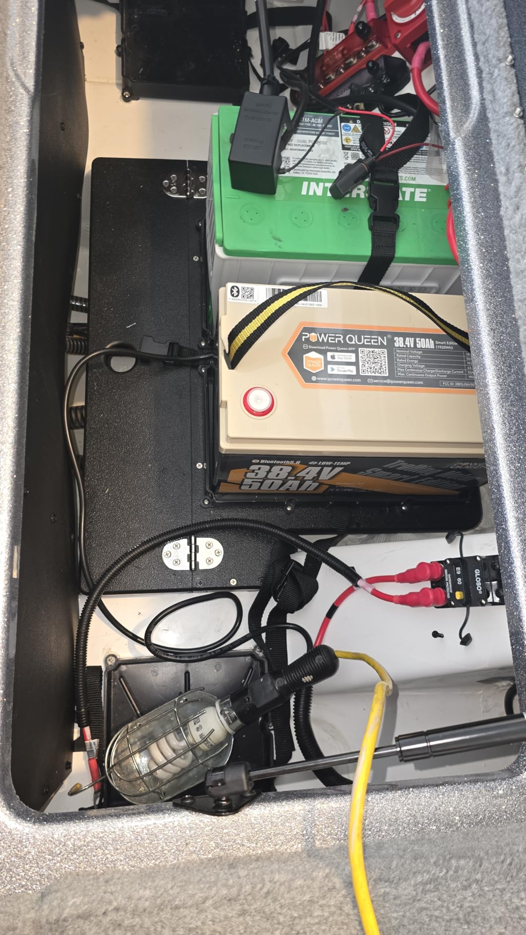 Power Queen 36V 50Ah LiFePO4 Lithiumn Battery for Boat, Marine, Yacht customer photo 2