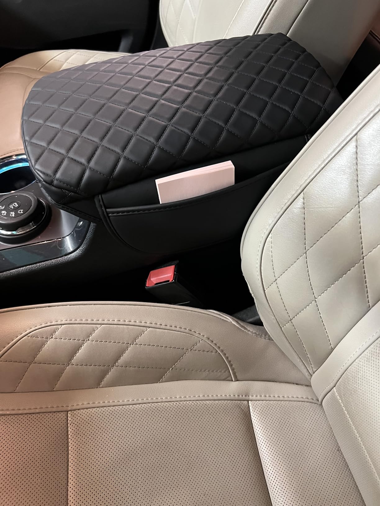 Center Console Cover for Ford Edge 2020-2024 customer photo 1
