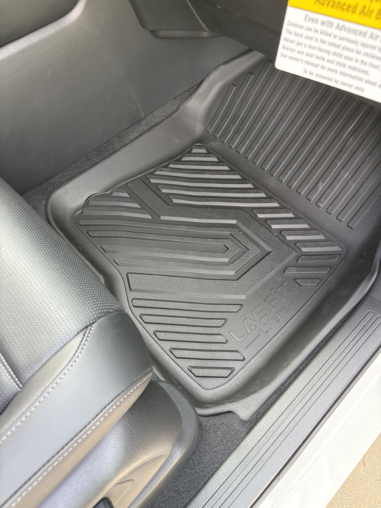 LASFIT Floor Mats for Honda Ridgeline 2026 2025 2024 2023-2017 Crew Cab customer photo 1