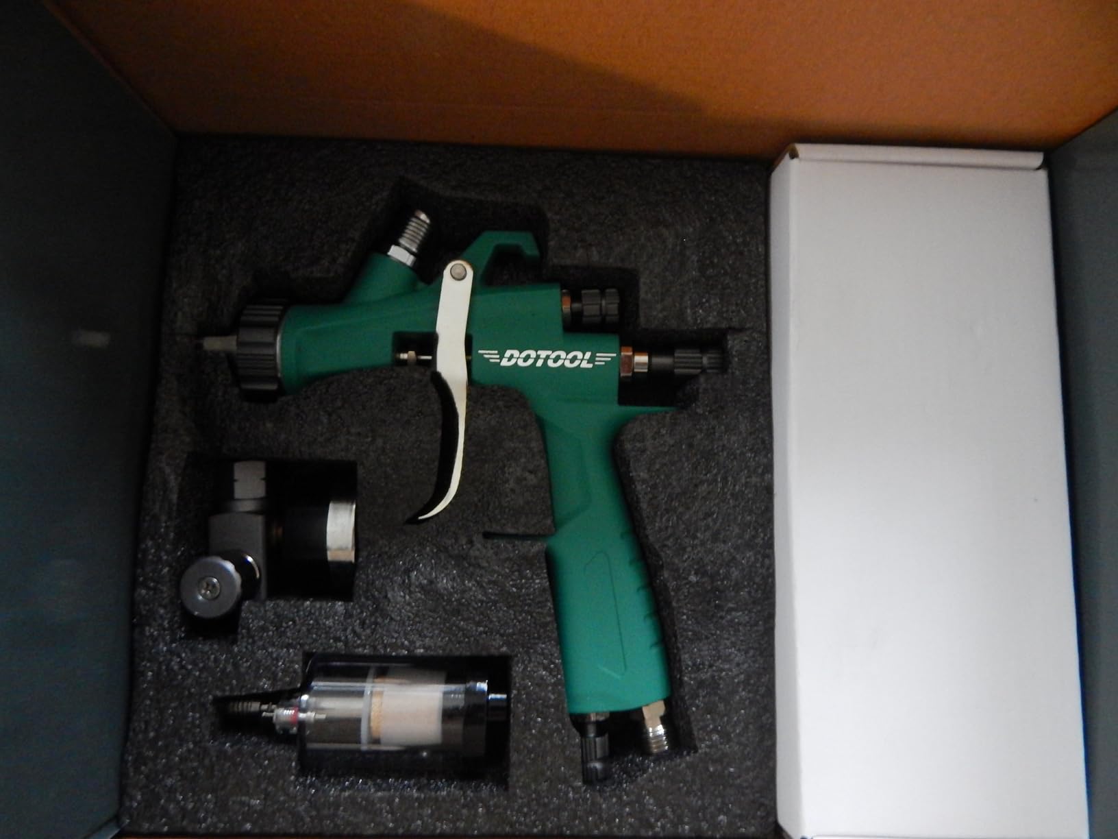 DOTOOL LVLP Air Spray Gun, Automotive Paint Gun Kit customer photo 2