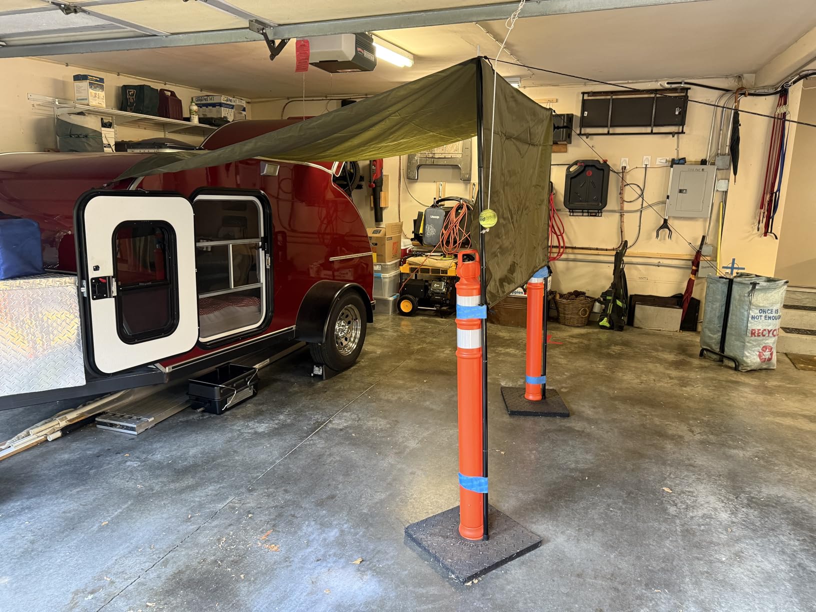 Portable Car Awning for SUV Van, 10 x 5.6 ft customer photo 1