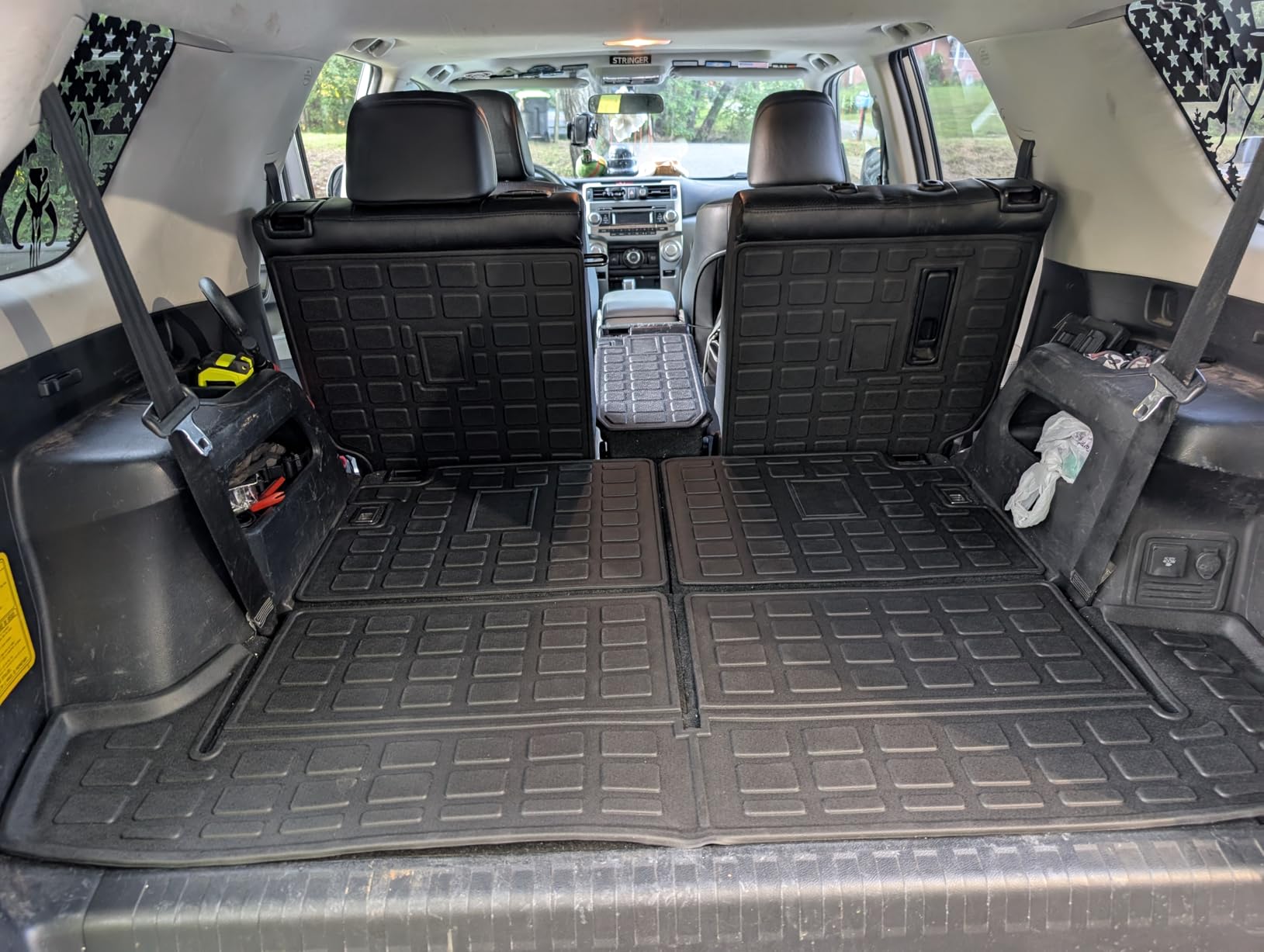 Trunk Mat+2nd&3rd Row Backrest Mats for 2019-2026 Subaru Ascent customer photo 2