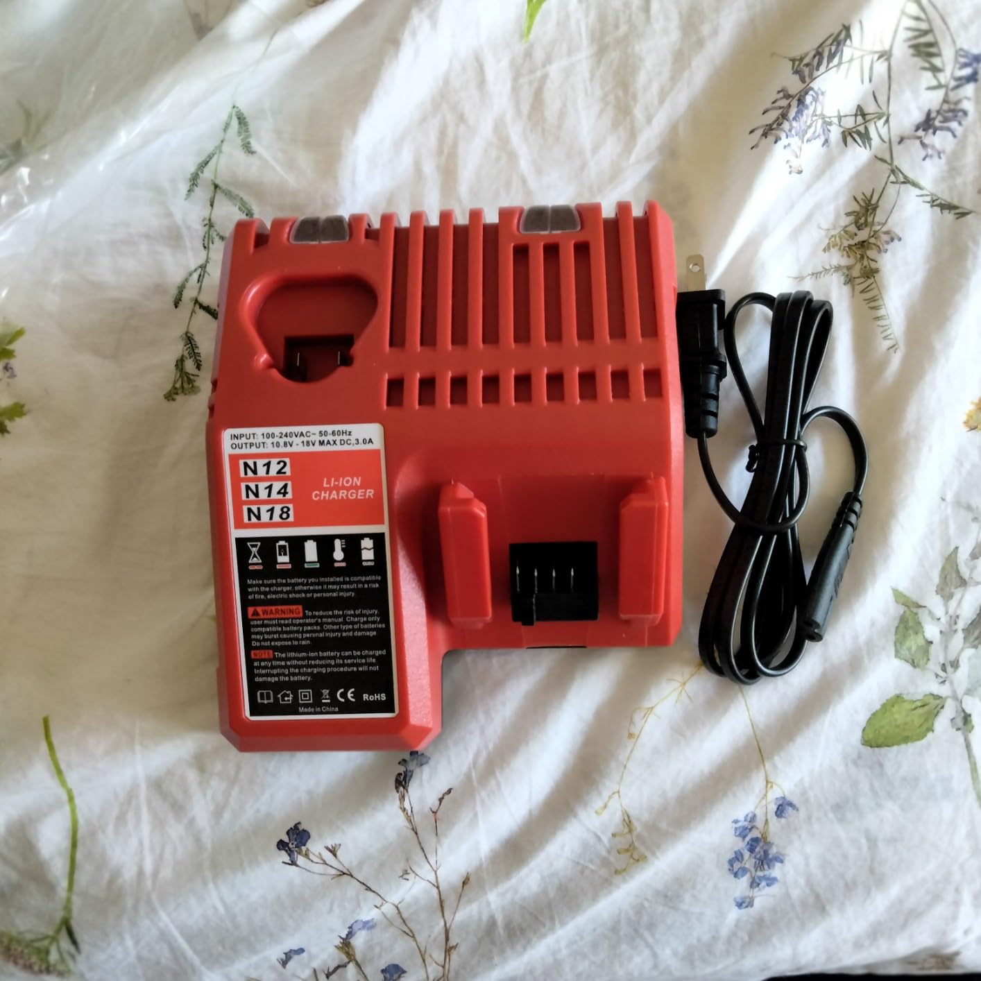 5.0Ah Replacement Battery for Milwaukee 18V Battery Compatible with Milwaukee M18 Battery 48-11-1850 48-11-1852 48-11-1820 48-11-1828 48-11-1830 Cordless Power Tools 2 Pack customer photo 2