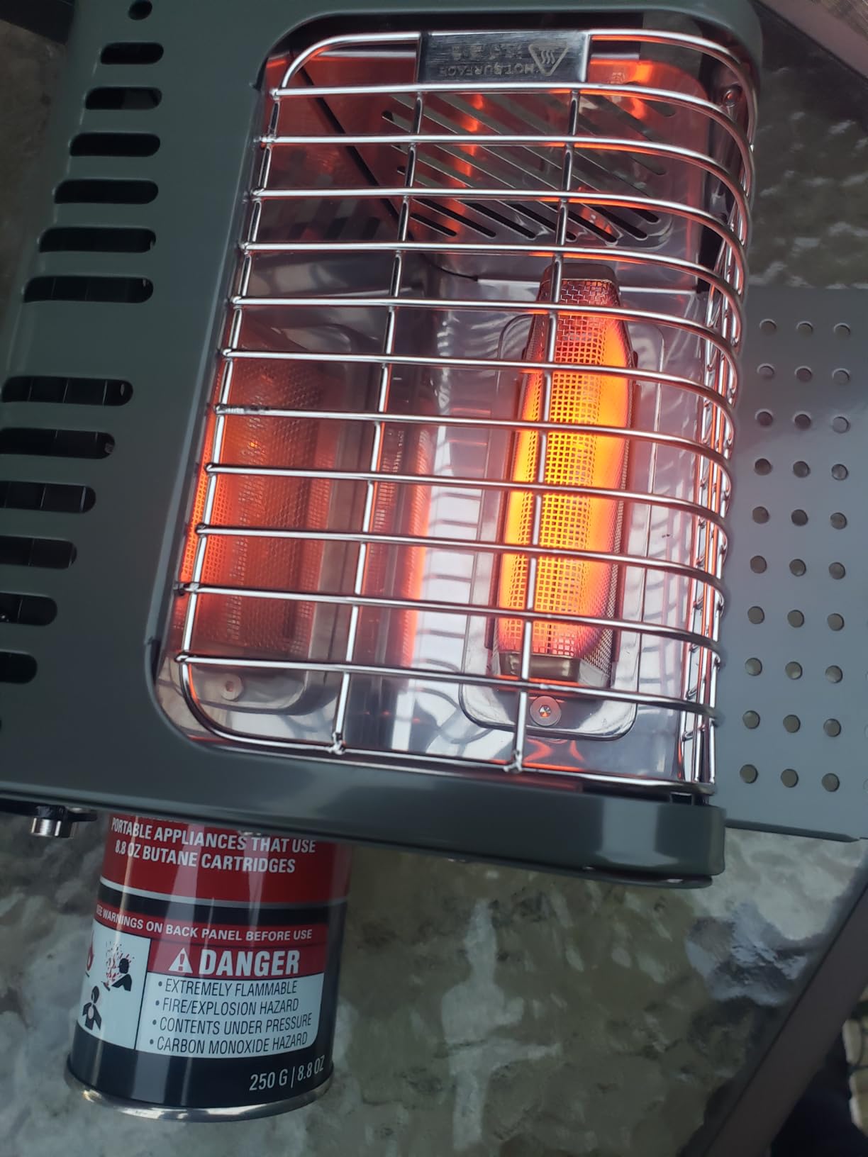 Naturehike Portable 3-in-1 Camping Heater for Outdoor 3750 BTU Butane Tent Heater with Insulated Shelf & Handle Patio Heater for Home customer photo 1