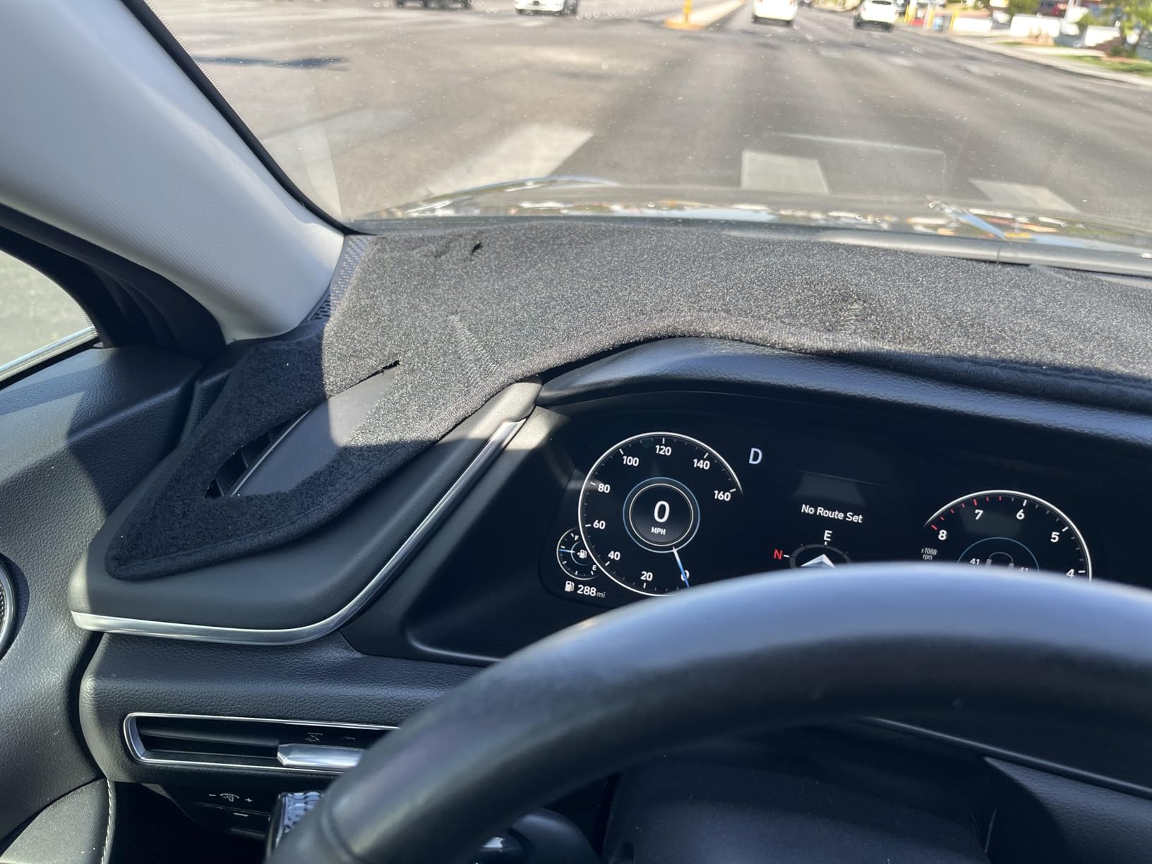 Dashboard Cover Mat for Je-ep Renegade 2015-2023 Accessories Dash Cover Dash Mat Sunshade Glare UV Rays Protector customer photo 2