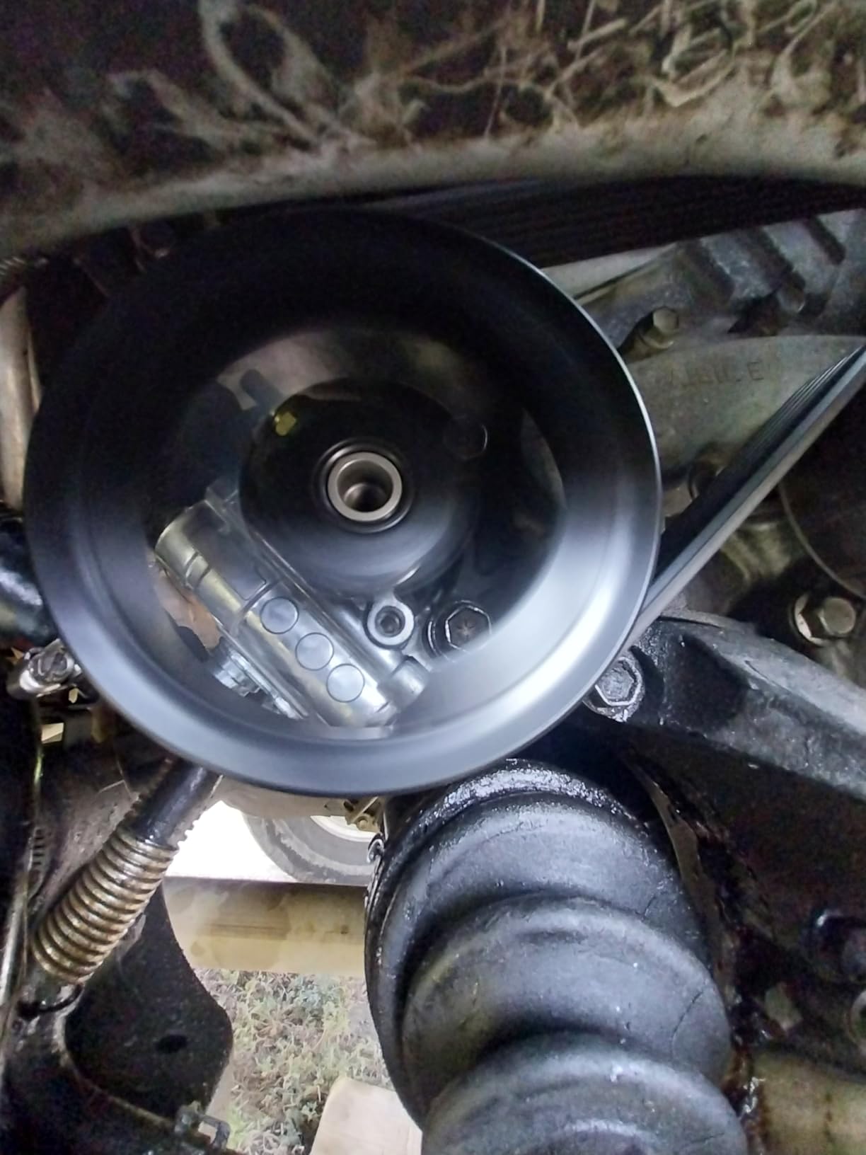 21-5451 Power Steering Pump Fit for Ni-ssan Frontier 2005 2006 2007 2008 2009 2010 2011 2012, Pathfinder 2005-2012, Xterra 05 06 07 08 09-12, 4.0L, Power Assist Pump with Pulley Replace for 21-5451 customer photo 2