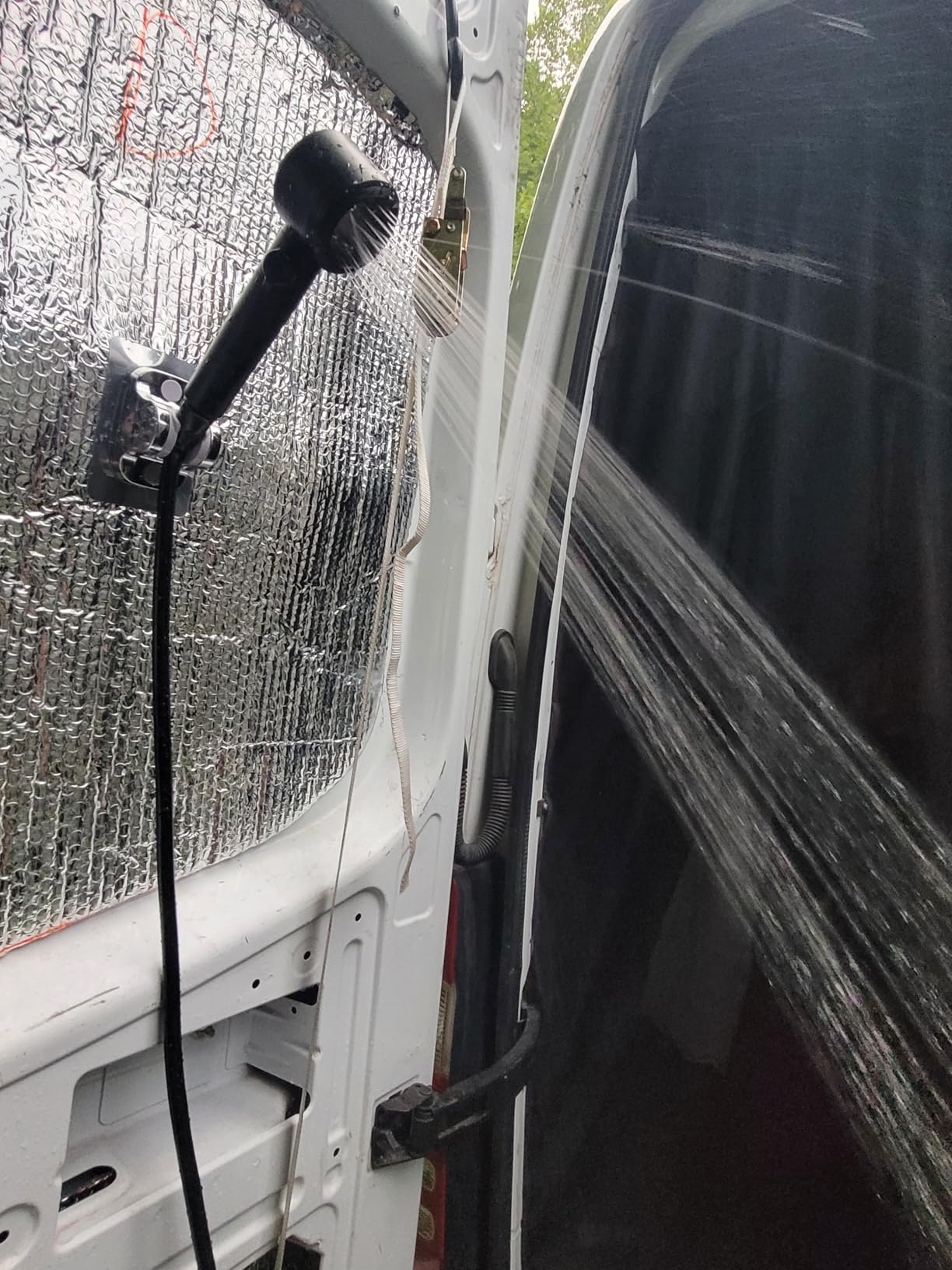 Spopal Portable Shower for Camping, 8000mAh Rechargeable [Upgraded] customer photo 1