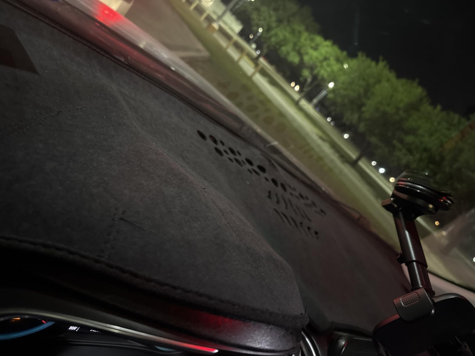 Black Dashboard Dash Board Cover Mat Carpet for Audi 2018-2025 Q5 Accessories Dash Cover Flannel Material Dash Mat Sunshade customer photo 1