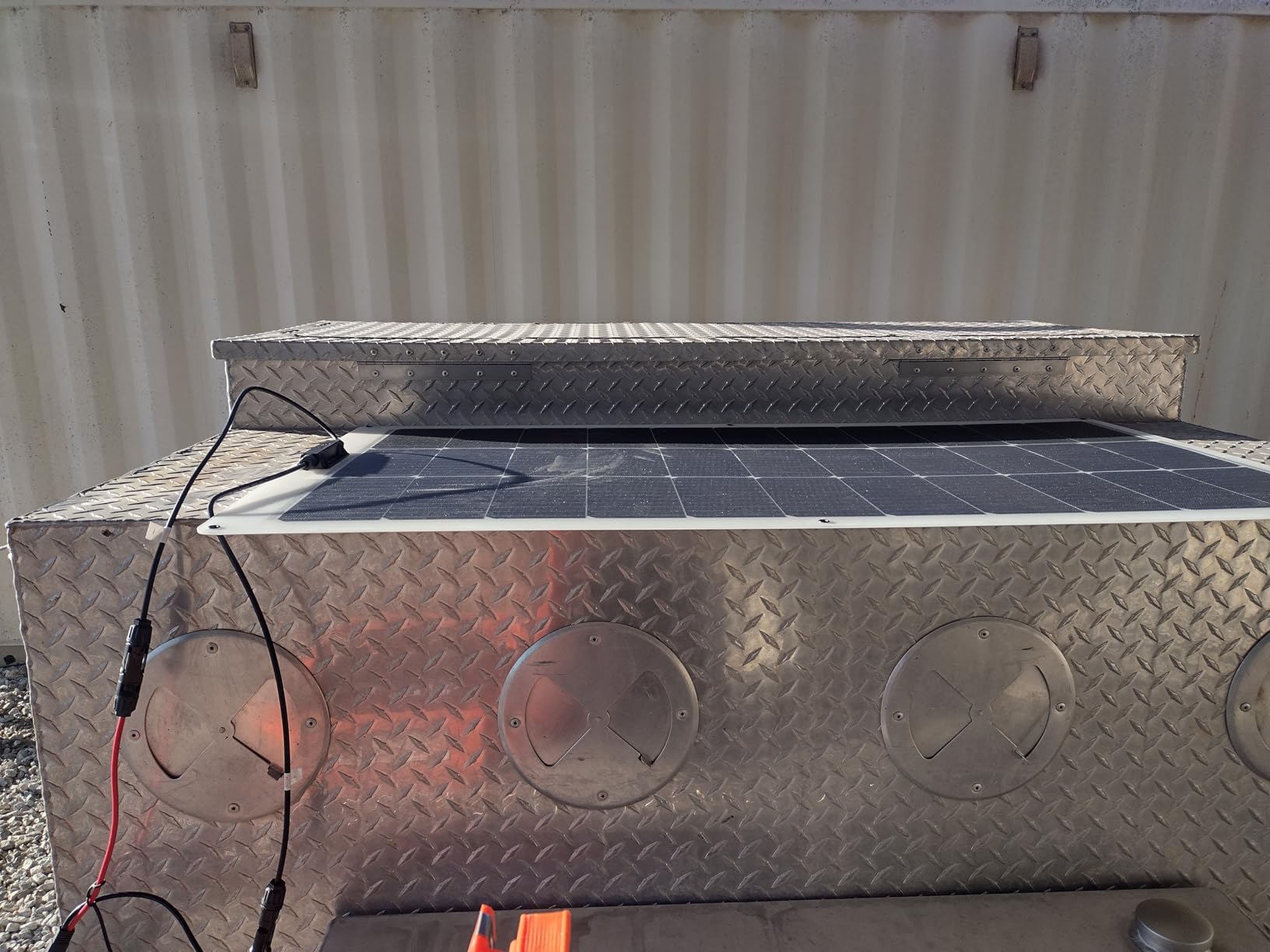 100W Flexible Solar Panel, 23% High Efficiency ETFE customer photo 2