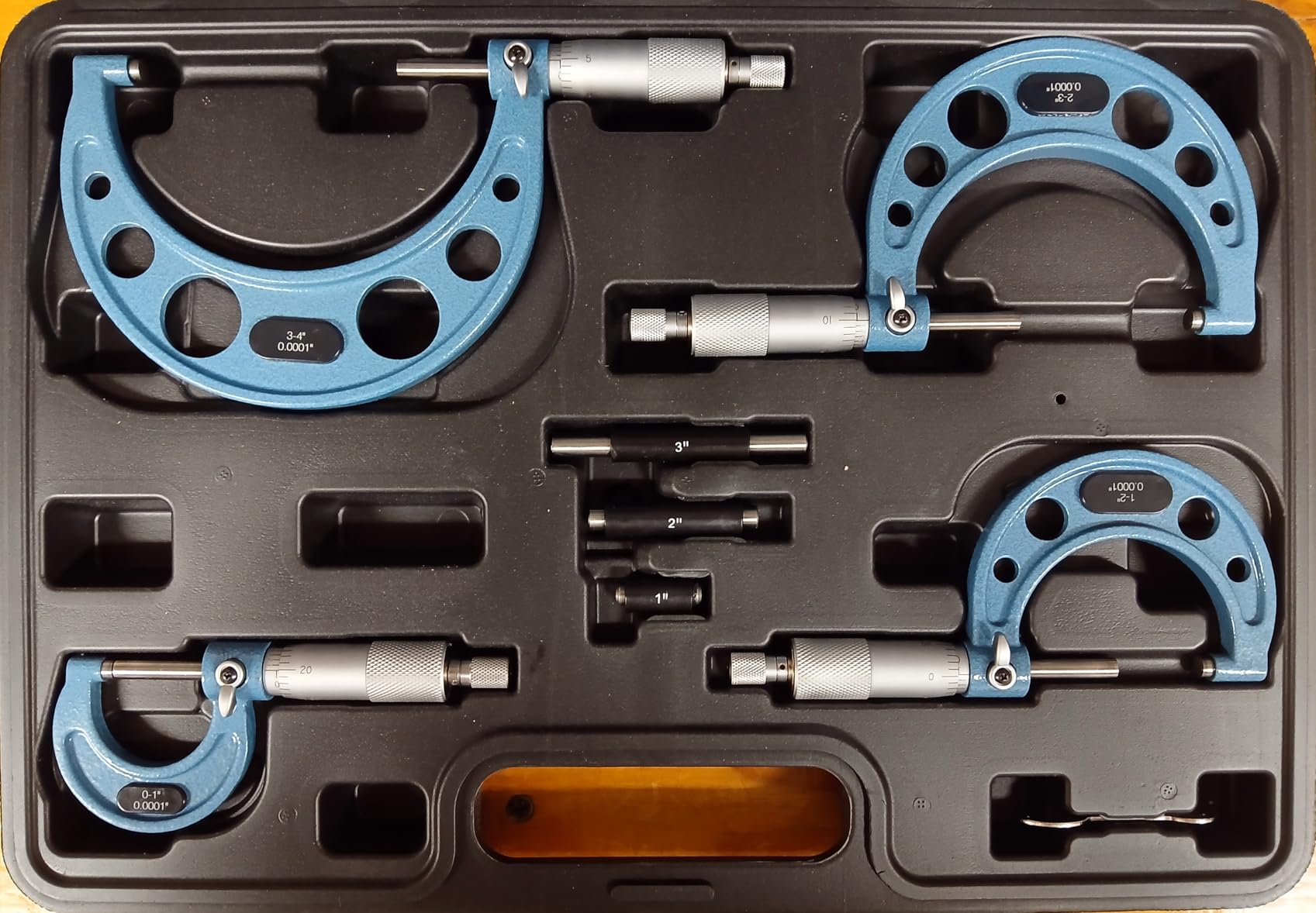 Beaiguna 4PCS Micrometer Set, 0-1