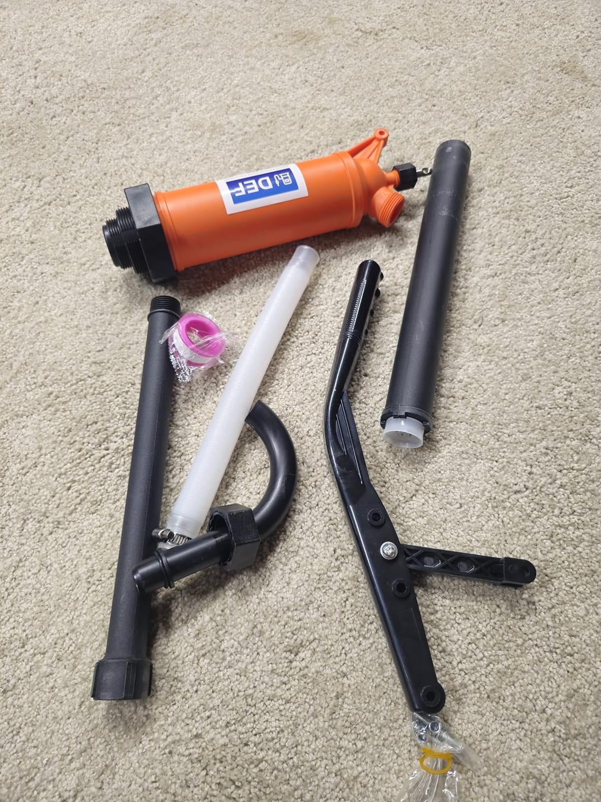 55 Gallon Drum Pump for DEF, DEF Pump for 55gal Barrel, 9-14 oz per Stroke customer photo 1