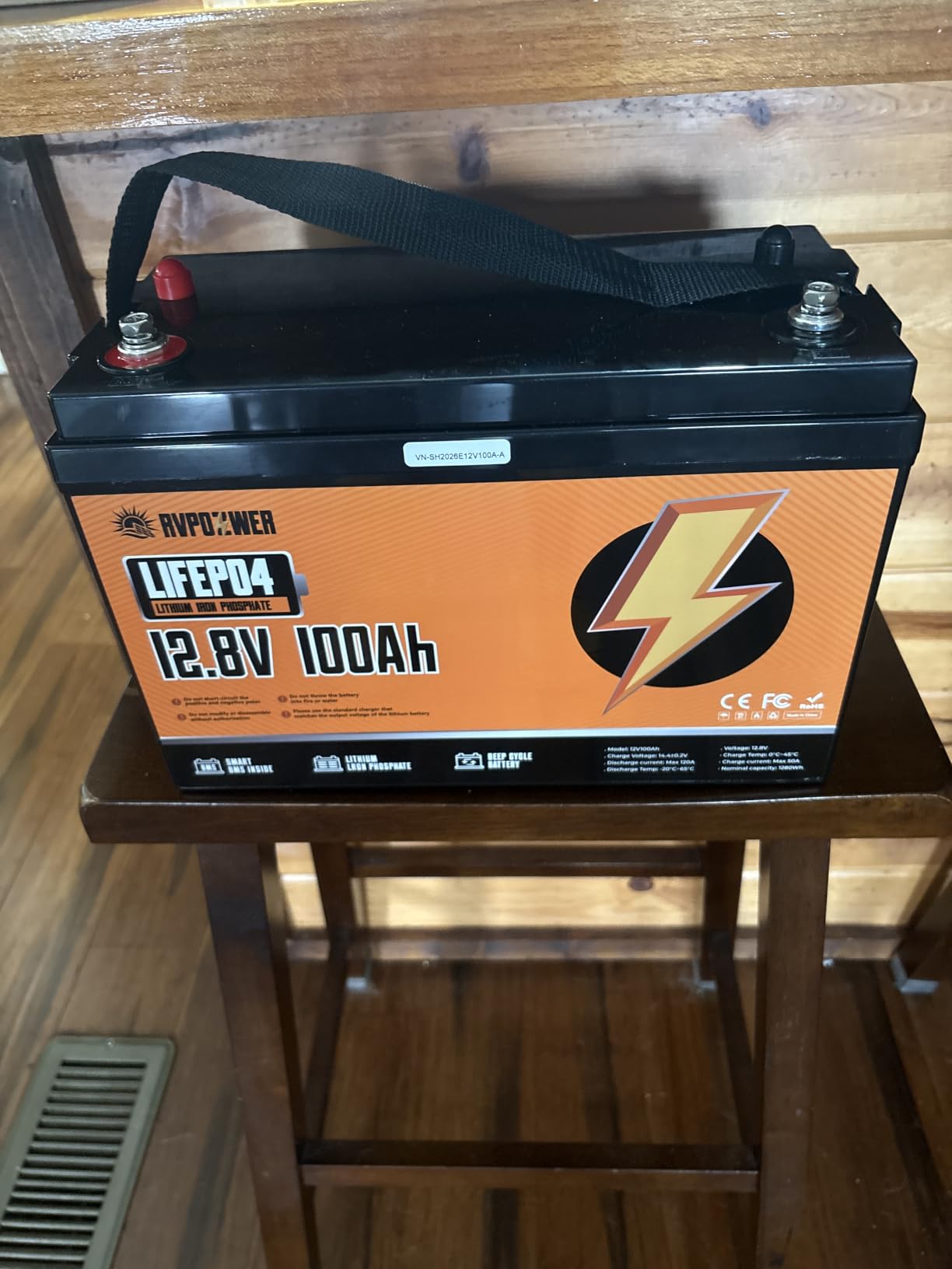12V 300Ah LiFePO4 Battery, 3840Wh Lithium Battery with 200A BMS | 15000 Deep Cycles, Low Temp Protection Lithium Iron Phosphate Battery for Home Energy, RV, Trolling Motor, Marine, Off-Grid customer photo 1