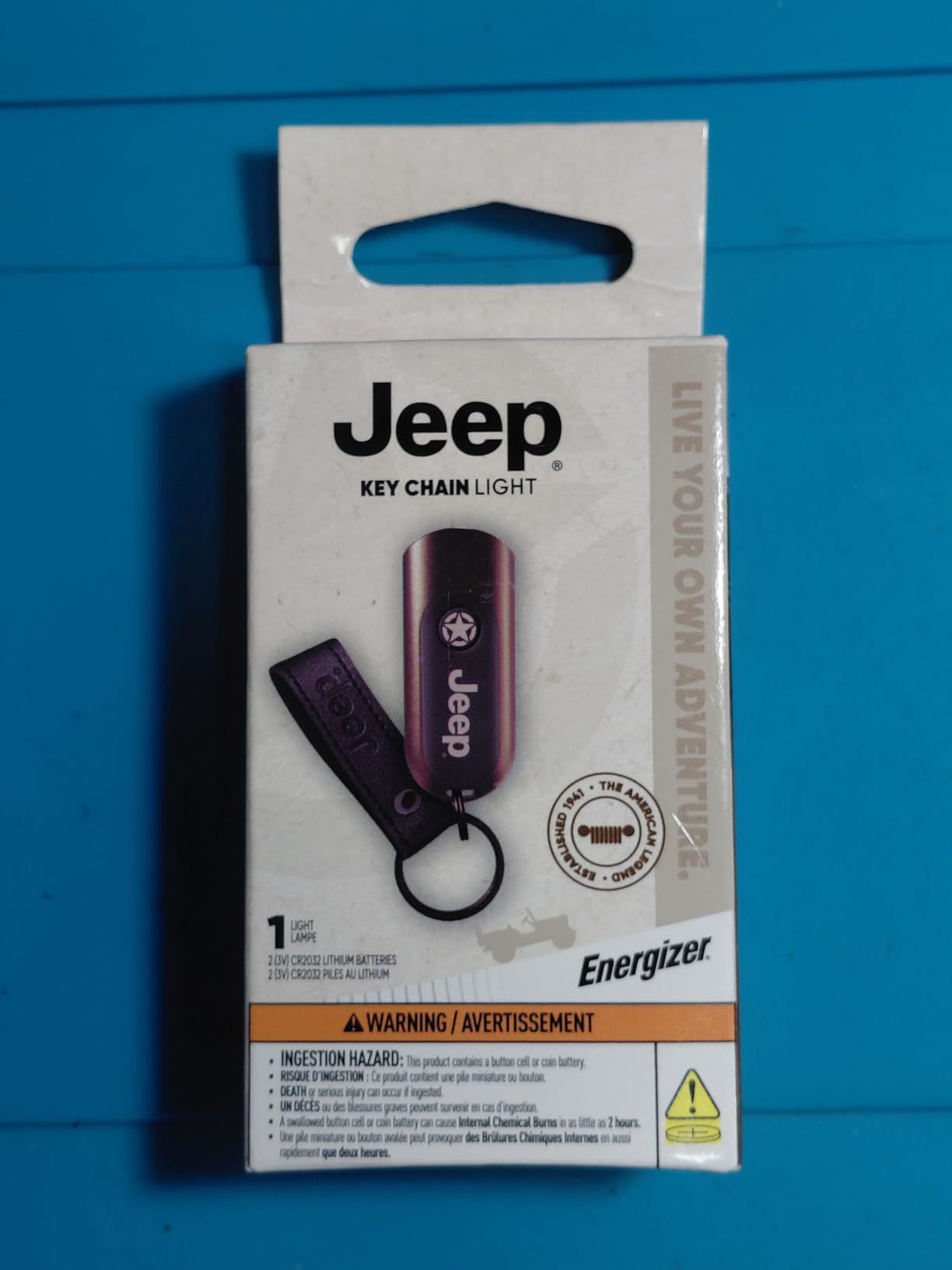 Energizer Jeep Keychain Flashlight, Portable Flashlight, Touch Tech customer photo 2