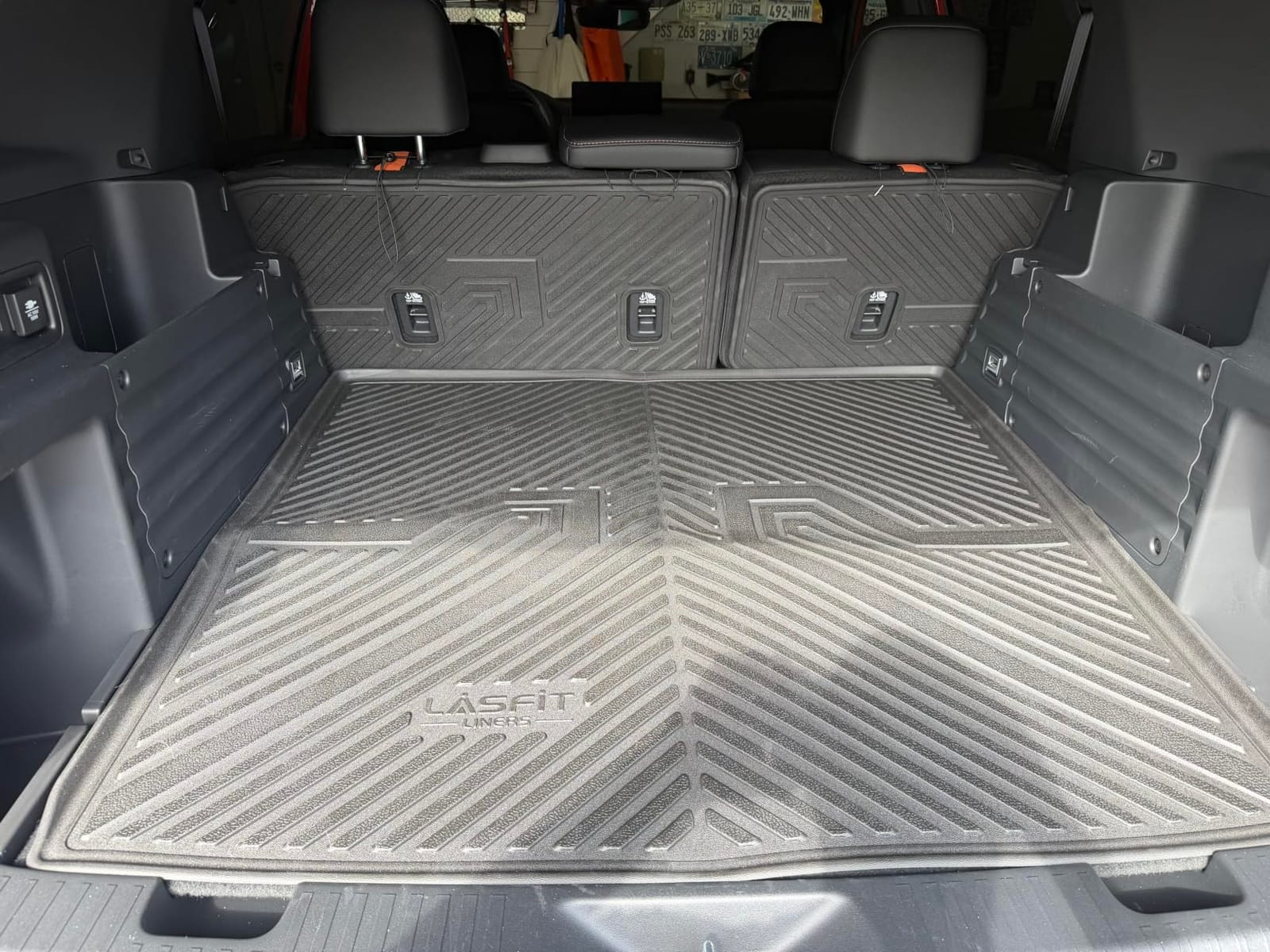 LASFIT Cargo Mats for Land Cruiser LC250 2024-2027 with Backrest Mat customer photo 1