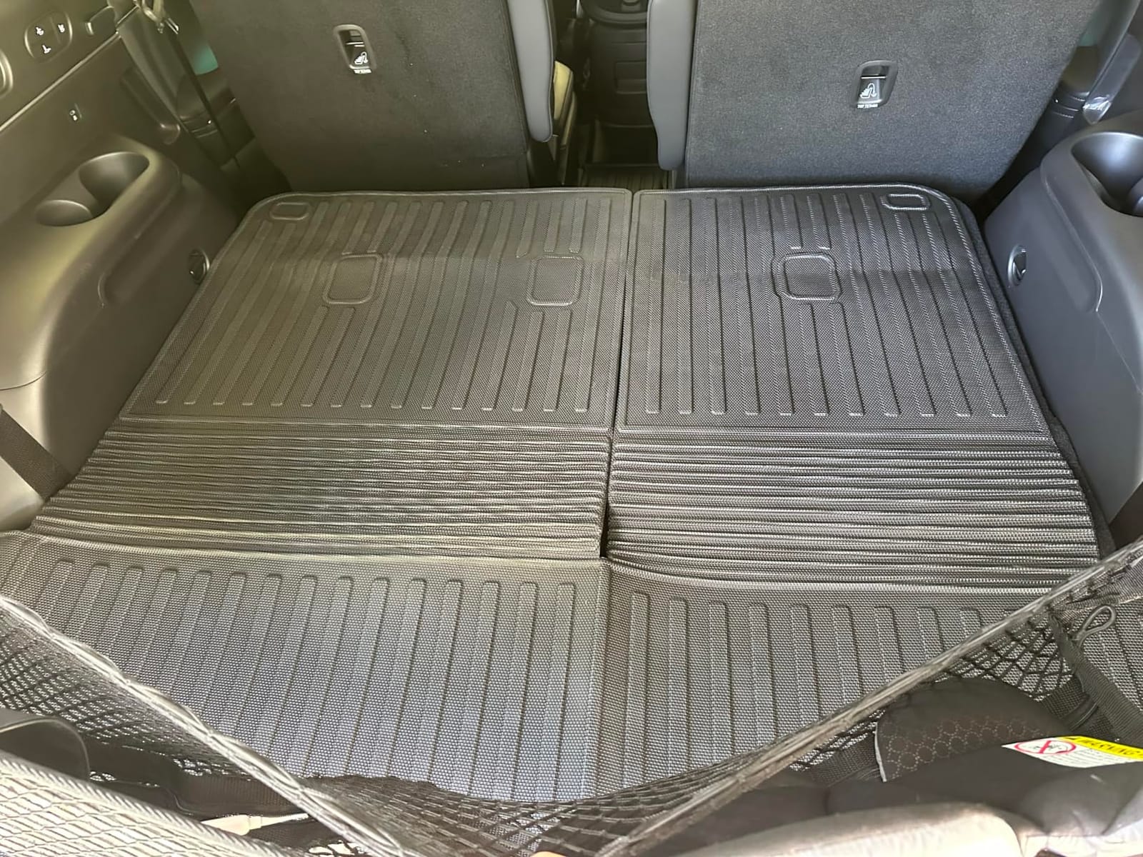 Passport Trunk Mat - Cargo Mat for Honda Passport 2019-2025 All-Weather Cargo Liner for Passport Accessories, Heavy Duty Waterproof Black customer photo 2