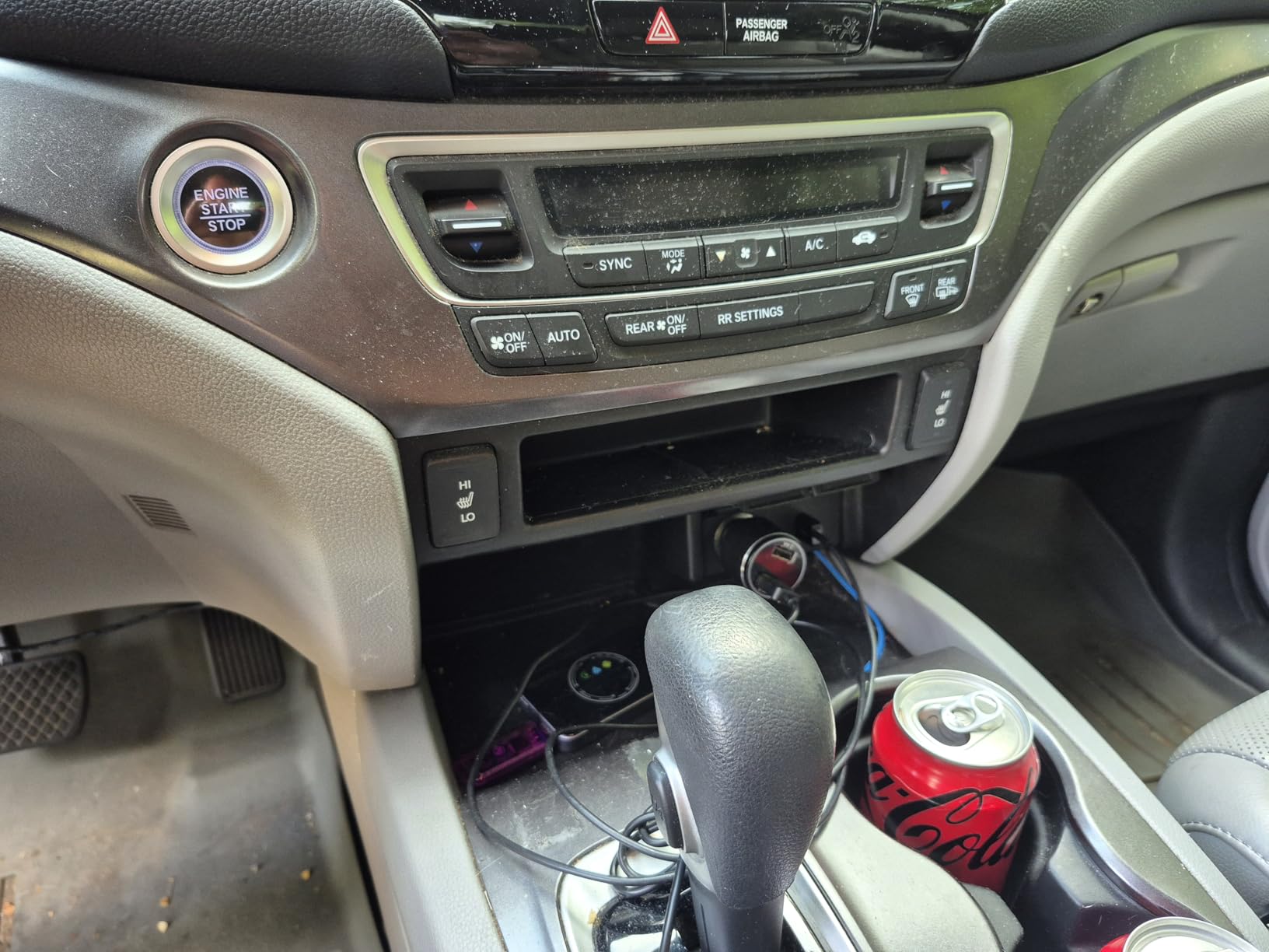Removable Center Console Tray for 2017-2026 Honda Ridgeline/2016-2022 Pilot customer photo 1