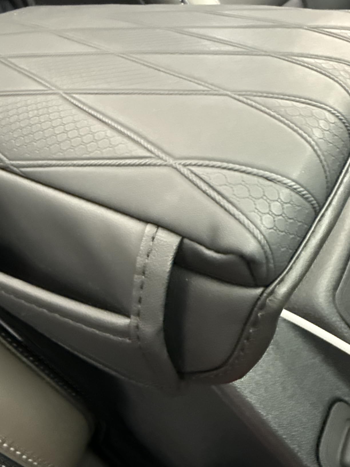 Muslogy Armrest Cover for Nissan Pathfinder 2022-2025 2026, Regular Thick customer photo 2