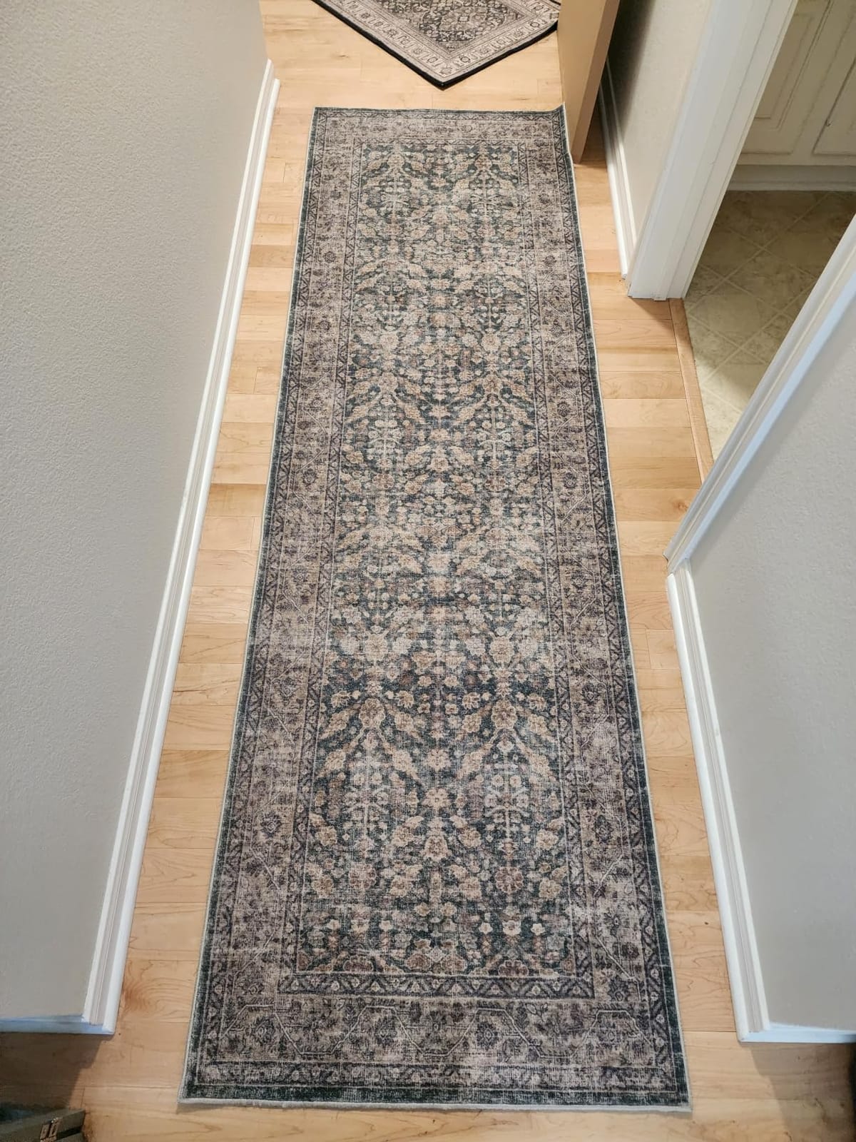 8x10 Area Rugs for Living Room: Washable Bedroom Rug Non Slip Large Carpet customer photo 2