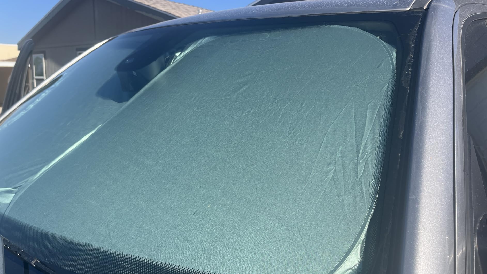KUST Windshield Sun Shade for Chevy Trax 2024 2025 2026 Chevrolet Trax LS/1RS/LT/2RS/ACTIV Accessories Sun Shade Window Sun Visor Protector Foldable Blocks UV Rays Keep Your Car Cooler customer photo 1