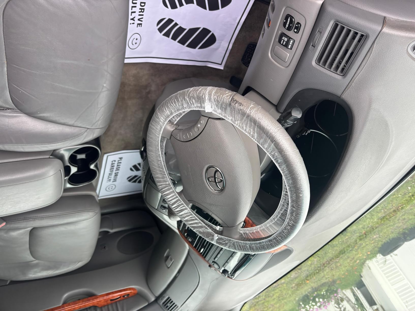 Disposable Steering Wheel Covers 100PCS PE Plastic Protectors customer photo 1
