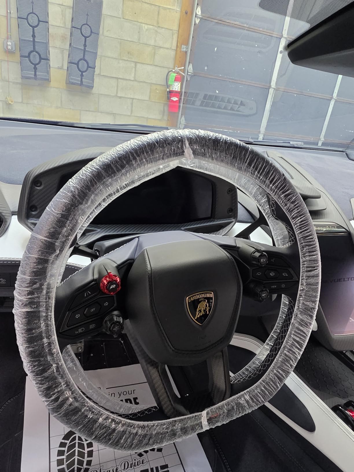 Disposable Steering Wheel Covers 100PCS PE Plastic Protectors customer photo 2