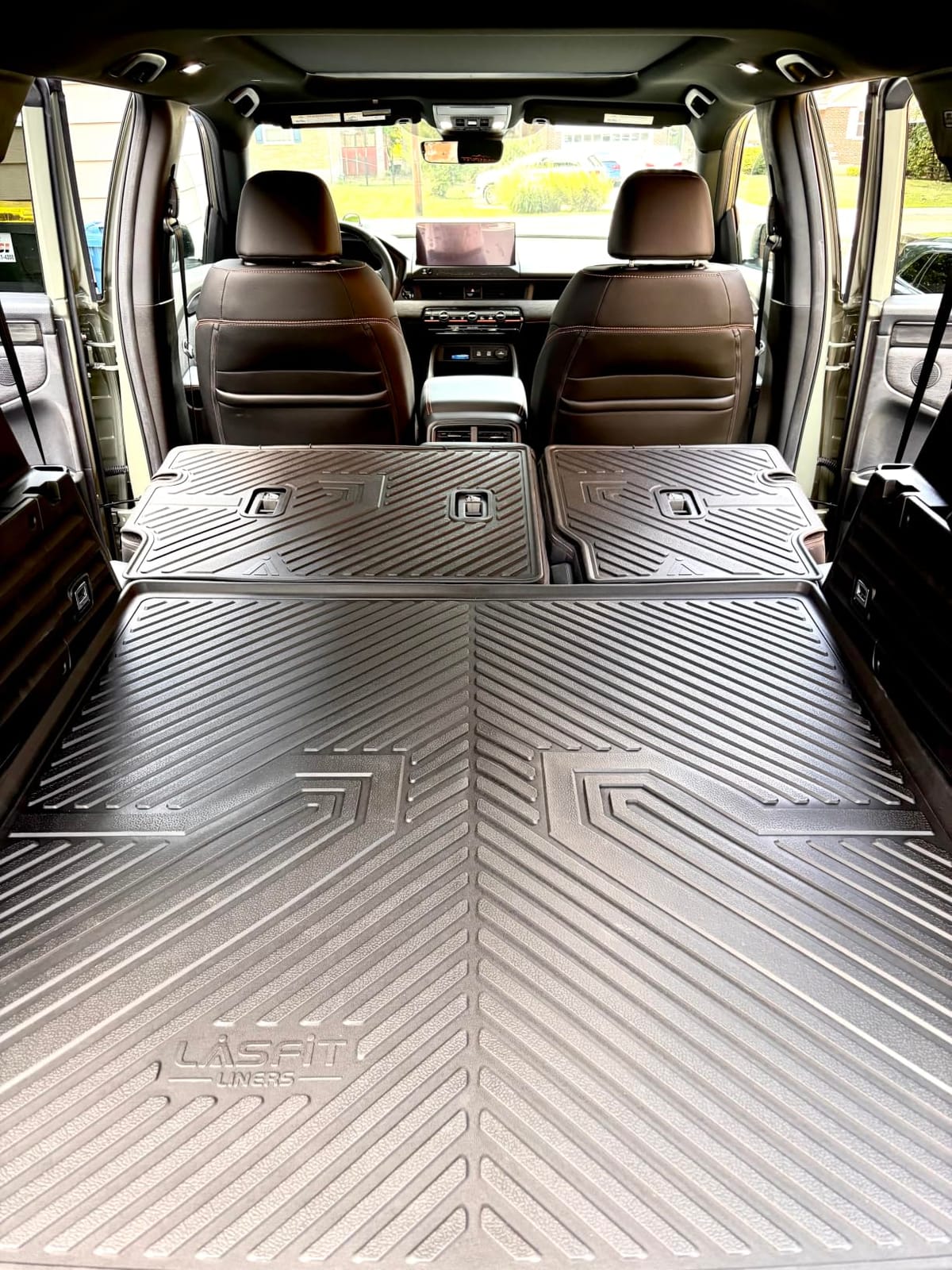 LASFIT Trunk Mat for Chevy Tahoe/GMC Yukon/Cadillac Escalade 2015-2020 customer photo 2