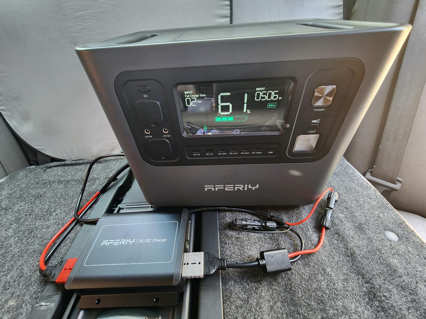 AFERIY DC060 600W Fast Alternator Charger for Portable Power Station customer photo 2
