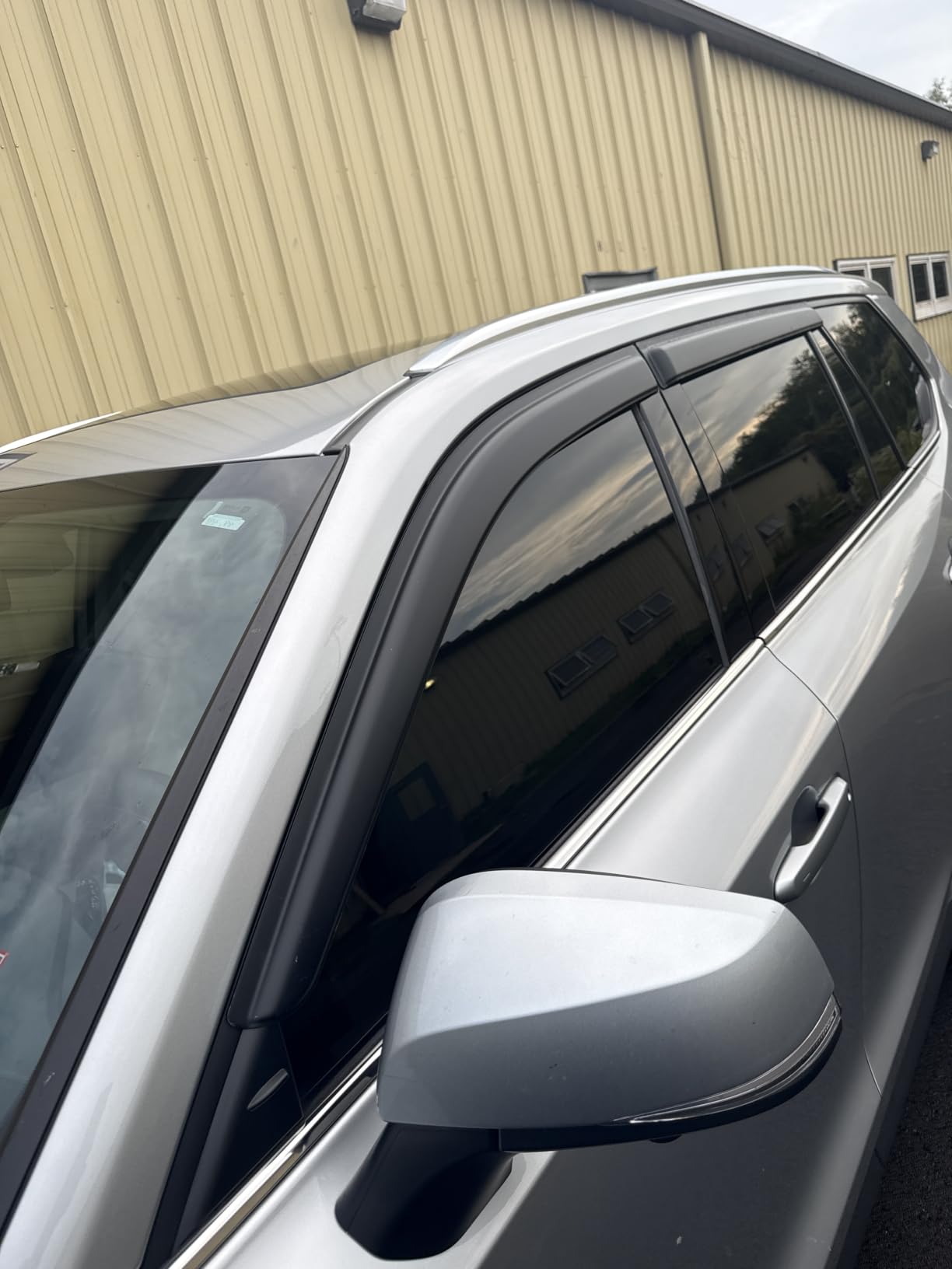 HRV Rain Guard - Window Visors for Honda HR-V HRV 2023-2025 2026, Out-Channel Side Window Rain Guards for HR-V Accessories, 4PCS, Black, Car Accessories customer photo 1