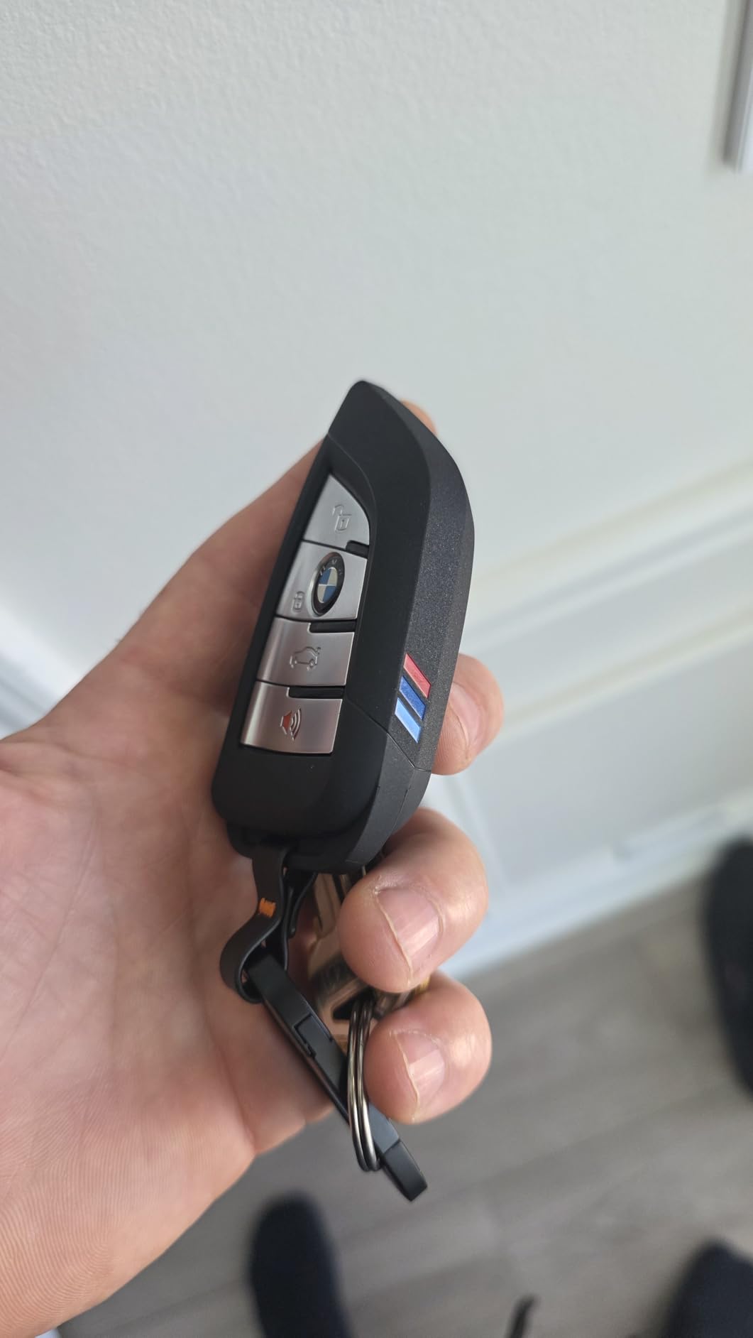 Spigen Sleek Tough Key Fob Cover with Carabiner Designed for BMW customer photo 2