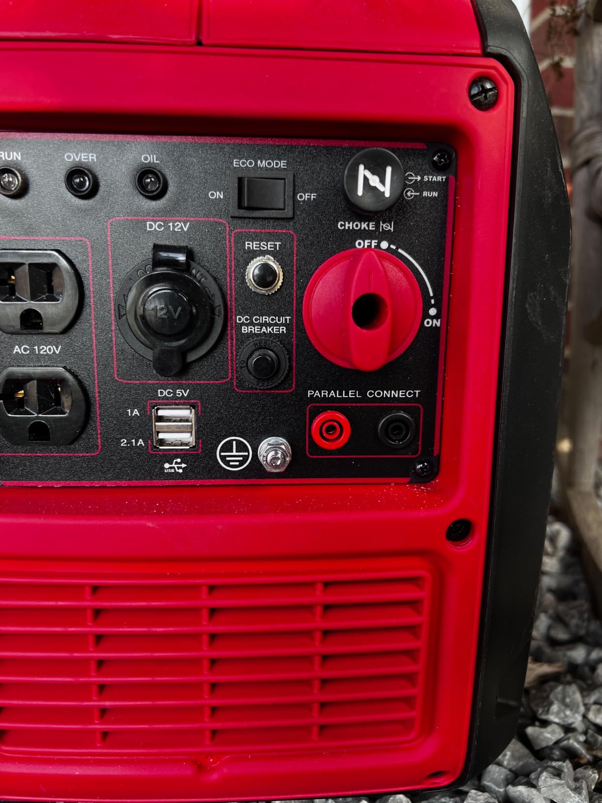PowerSmart 3800 Watt Dual Fuel Inverter Generator for Camping or Home Use customer photo 2