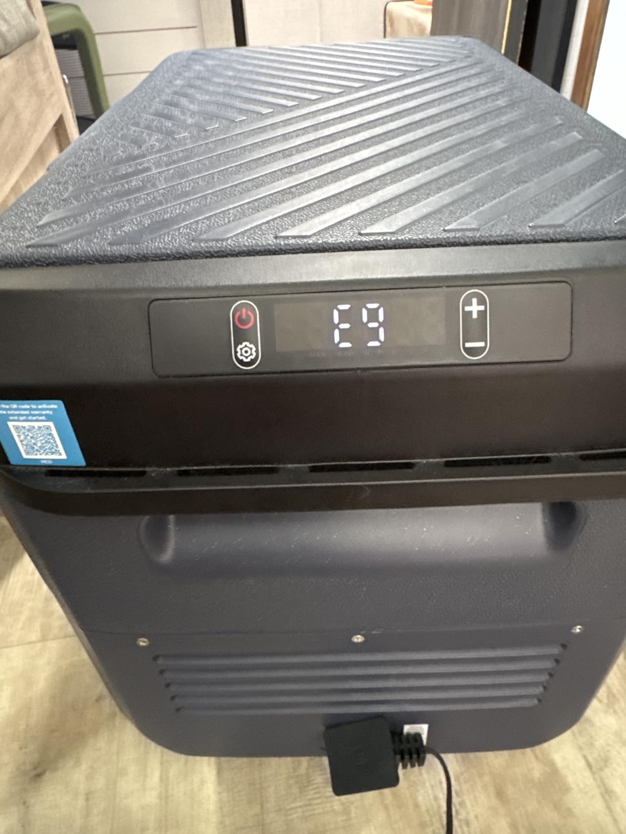 BODEGA 12 volt Car Refrigerator - 26QT Portable Freezer IPX4 Waterproof Car Fridge Electric Cooler Ultra-Quiet for Truck Van Camping Travel 12/24V DC 110~240 Volt AC,-4℉~68℉ customer photo 1