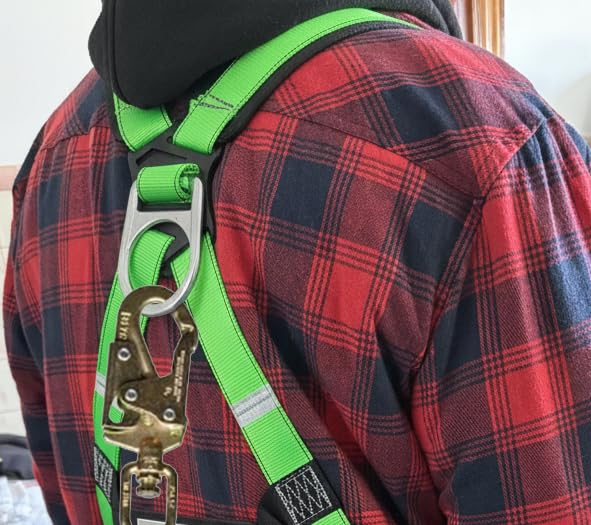 Malta Dynamics Wild Boar 30’ Self Retracting Lifeline – SRL Fall Protection Lanyard with Steel Snap Hook for Construction Site Safety, OSHA and ANSI Compliant customer photo 1