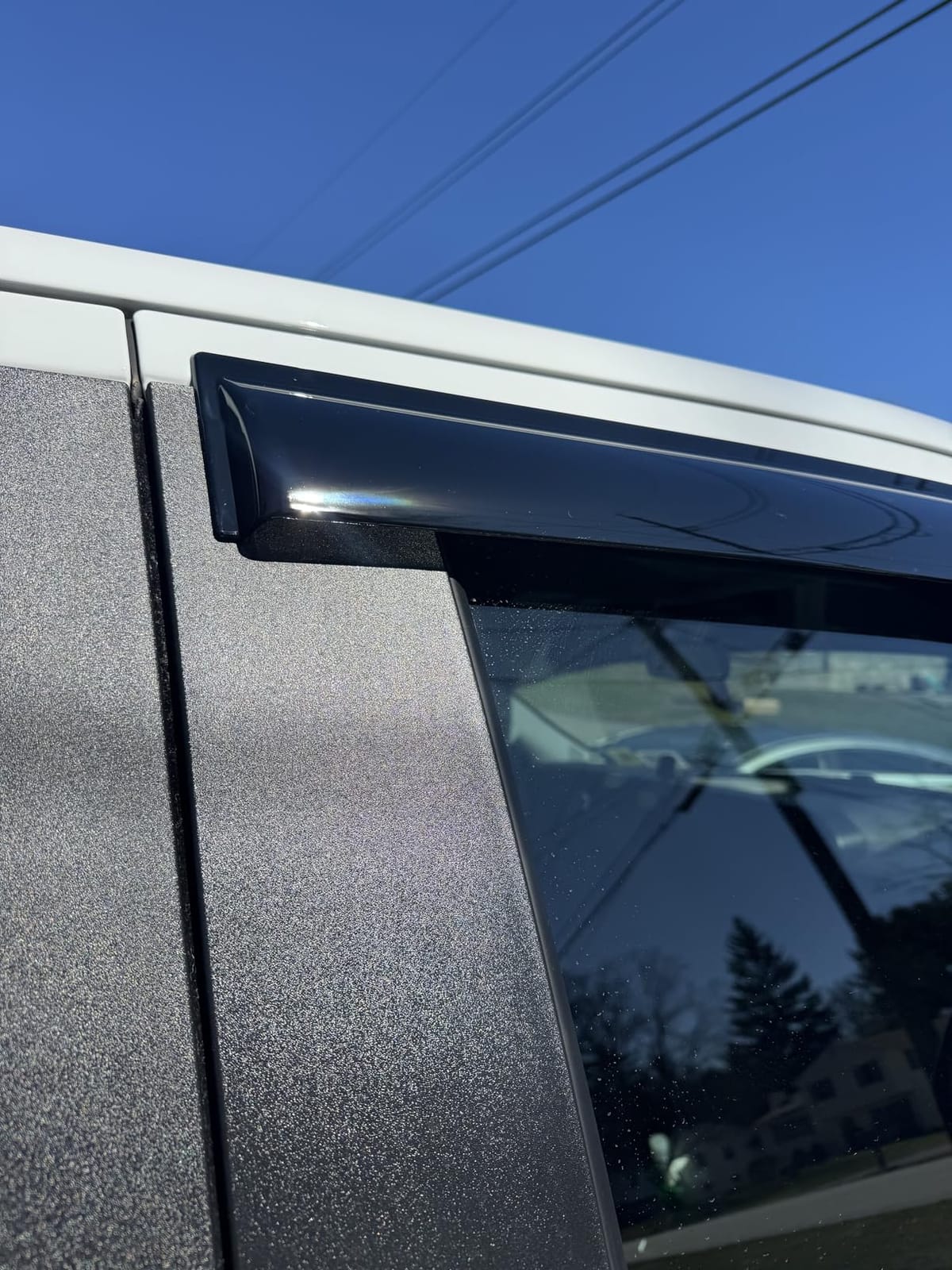 Tape-On Window Deflectors for 2025 2026 Nissan Kicks(Not for Play) with Chrome, Out-Channel Rain Guards, Window Visors for Cars, Vent Deflector, 4pcs customer photo 2