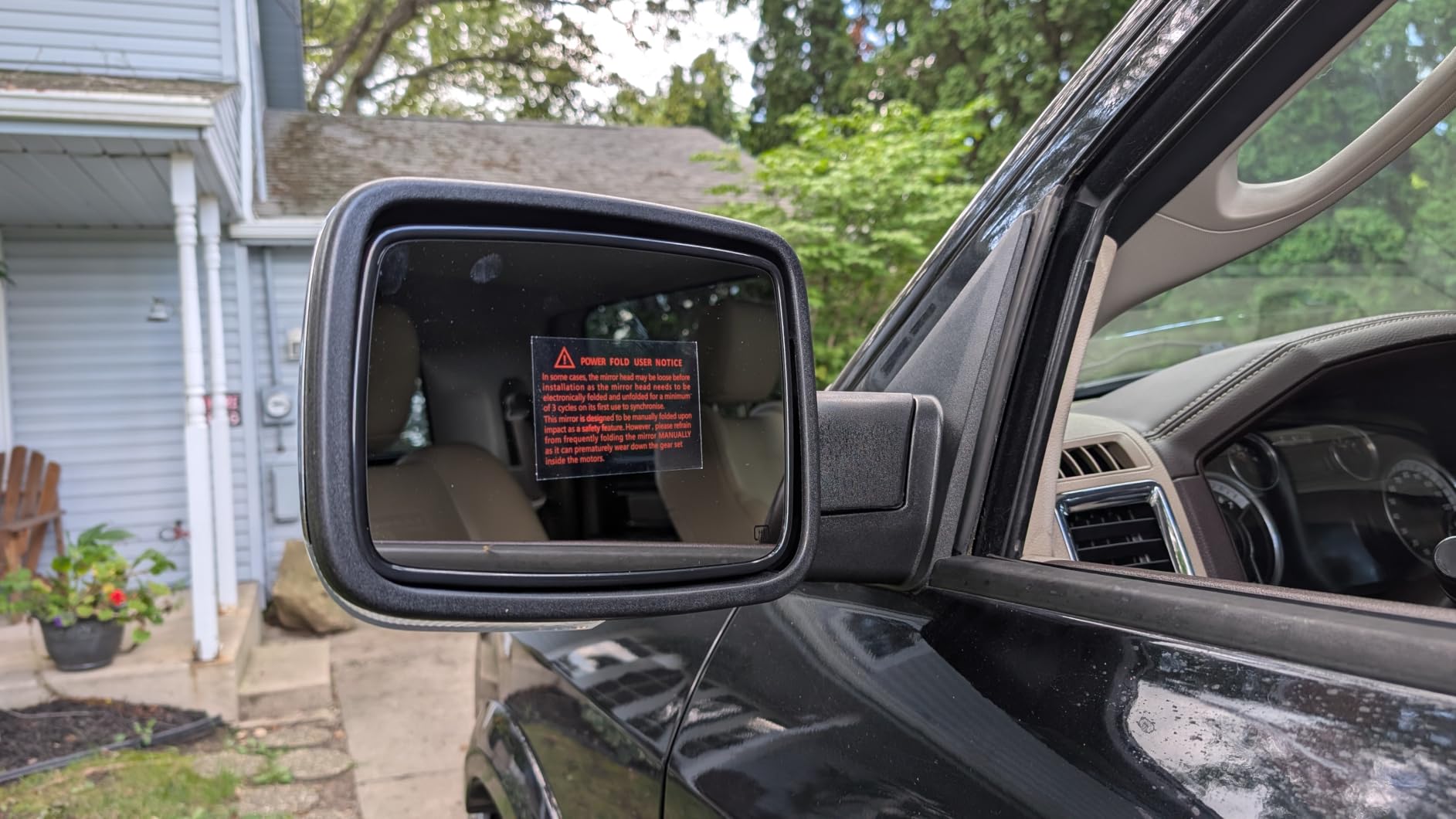 Chrome Power Folding Side Mirrors for Dodge Ram - Heated Tow Mirrors with Turn Signal & Puddle Light - Compatible with Ram 1500 (2009-2018), 2500/3500 (2010-2024), 1500 Classic (2019-2024) customer photo 1