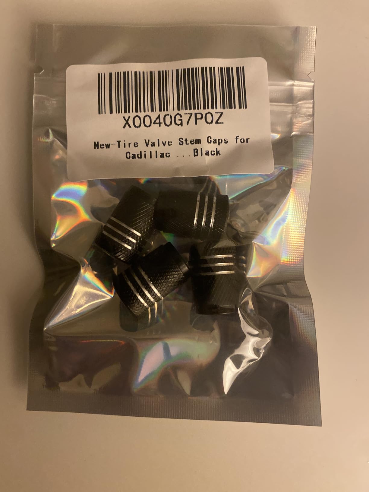 4 Pcs Black Metal Car Wheel Tire Valve Stem Cover,Auto Valve Stem Caps Suitable for BMW X1 X3 M3 M5 X1 X5 X6 Z4 3 5 7 Series Air caps Accessories Black customer photo 1